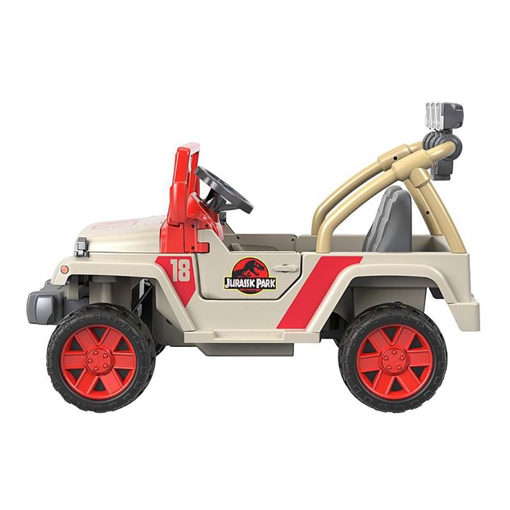jurassic world power wheels jeep