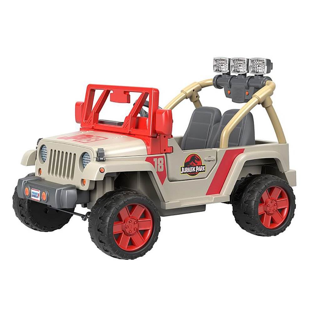 Power Wheels Kids 12V Toy Car Ride On Jurassic Park Jeep Wrangler (For Parts) 887961621365 | eBay