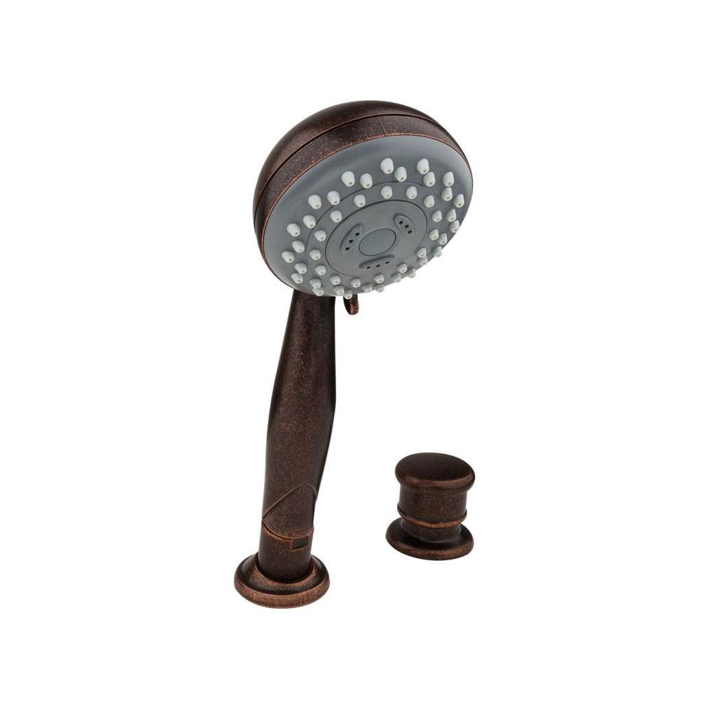 Pfister Roman Style Tub Hand Held Shower Head and Diverter Kit, Rustic Bronze | eBay Bronze Tub Spout With Handheld Shower Diverter