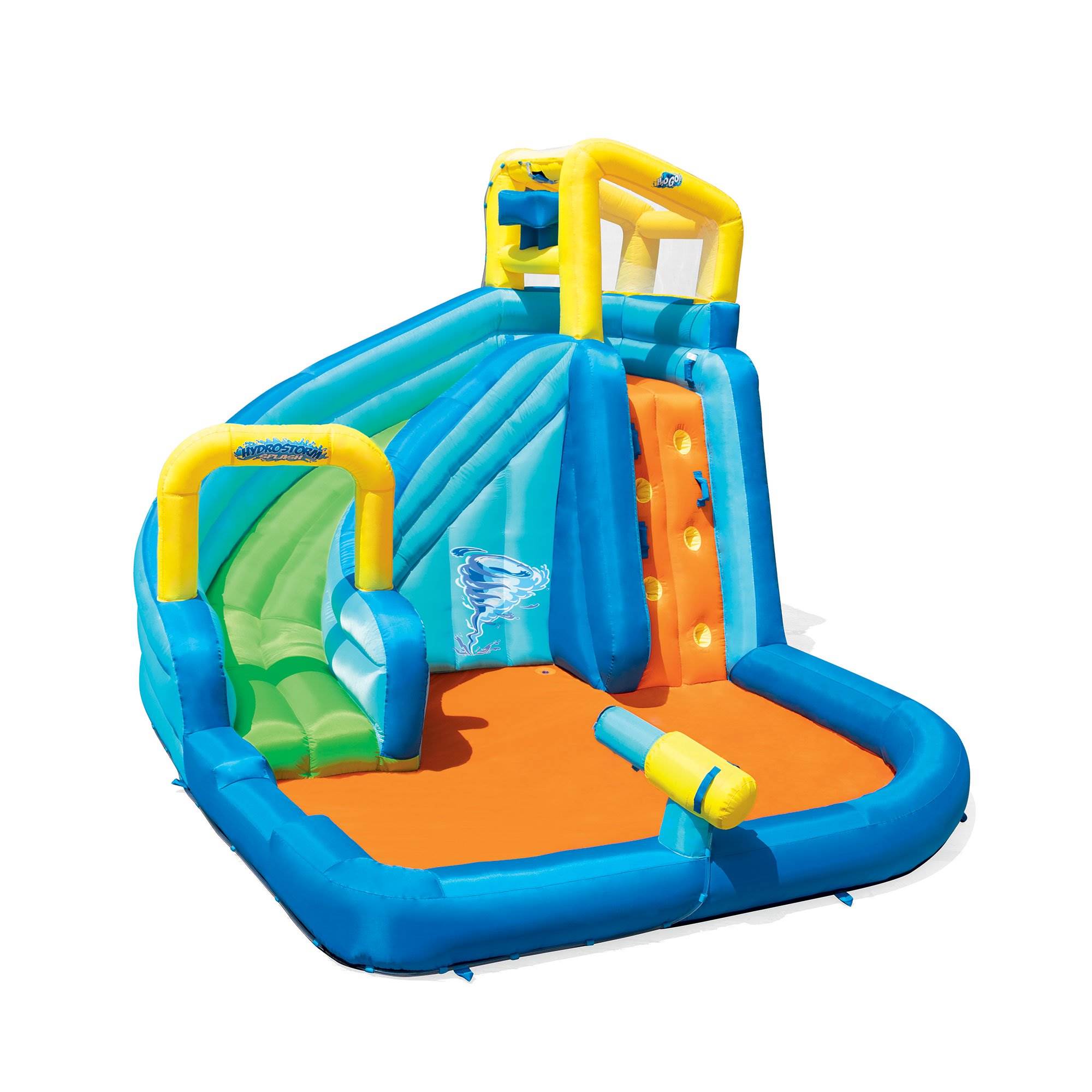 Bestway H2OGO! Hydrostorm Splash Mega Inflatable Water Park with Water ...