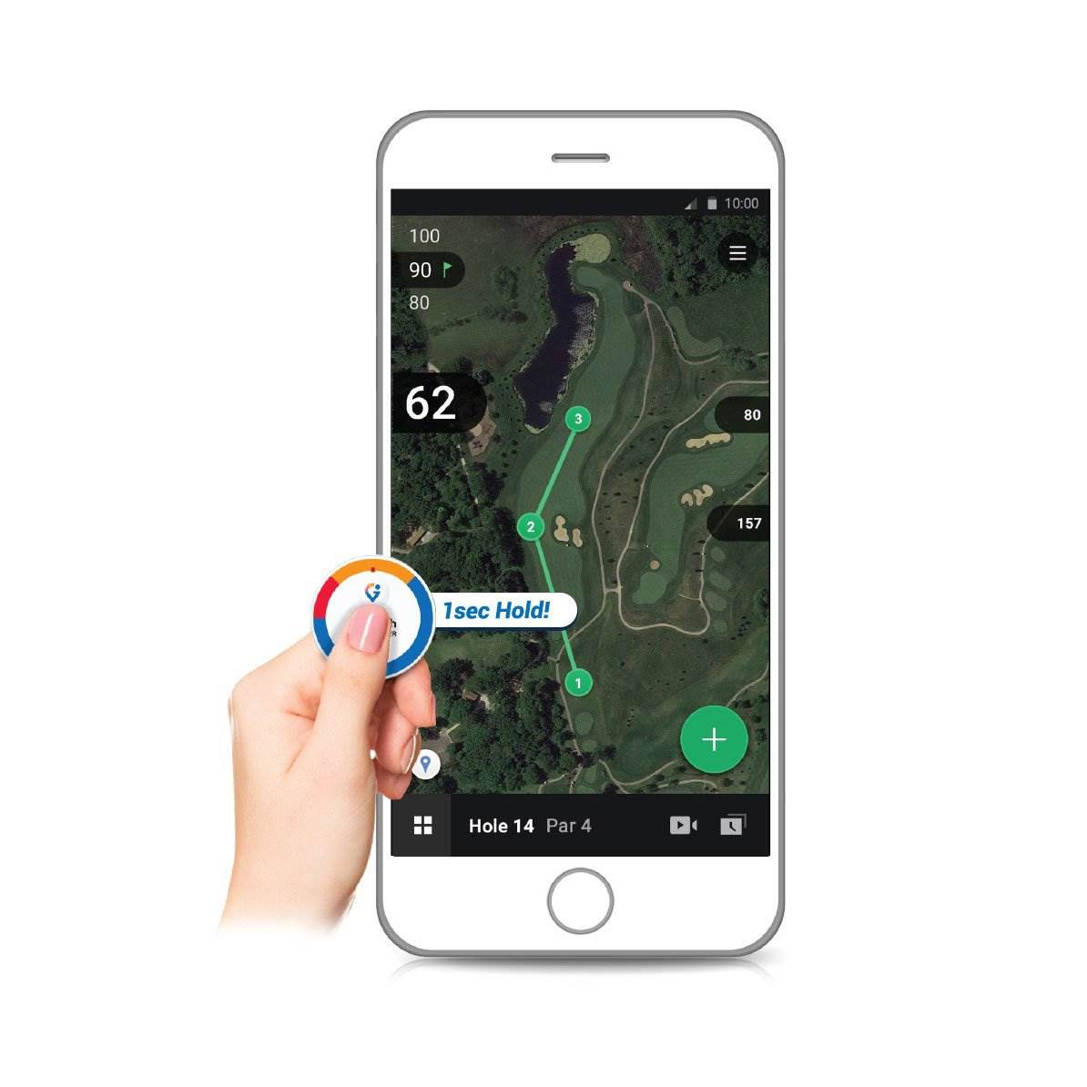 golf shot distance tracker app