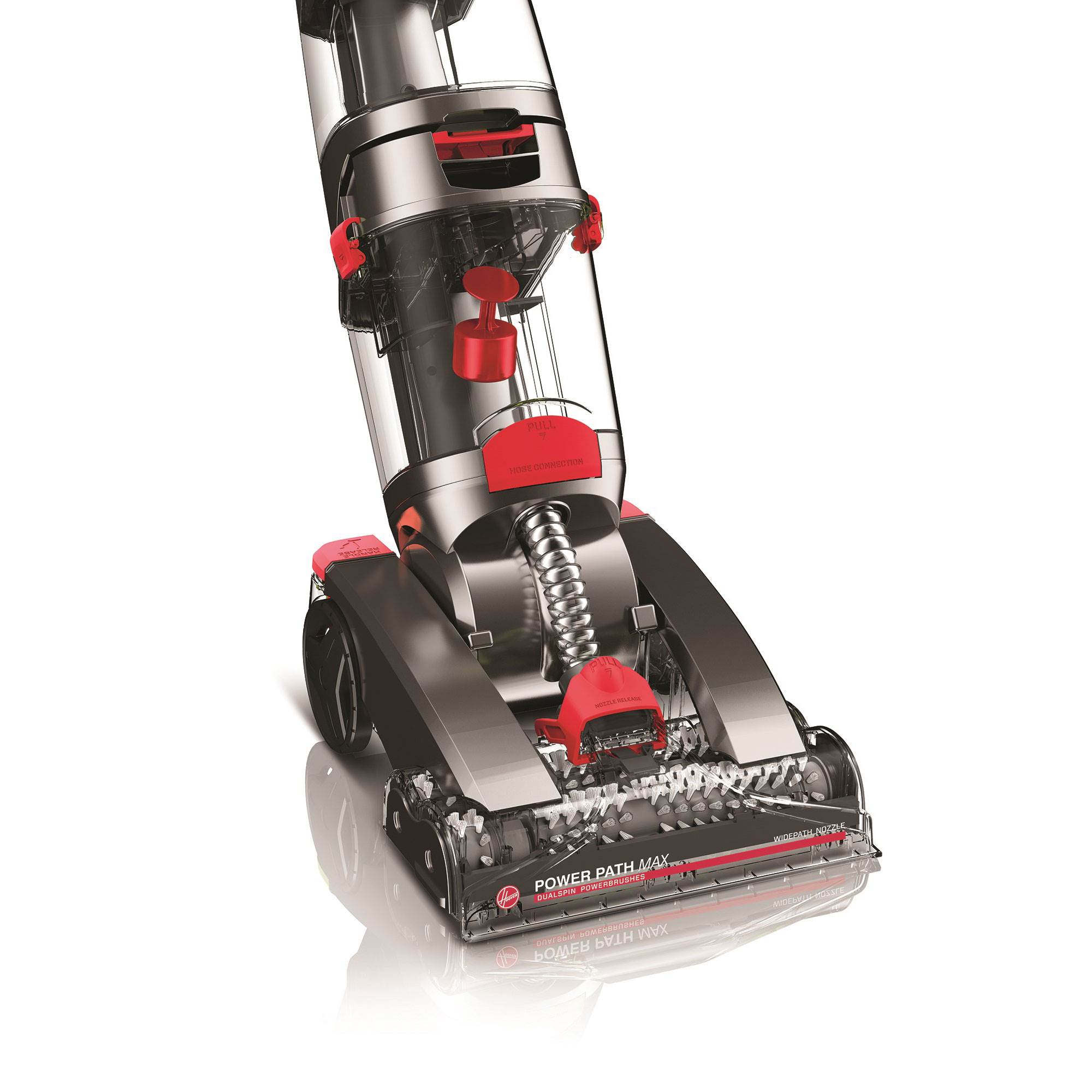 Hoover 1 Gal Dual Power Path Max Advanced Pet Upright Carpet Cleaner