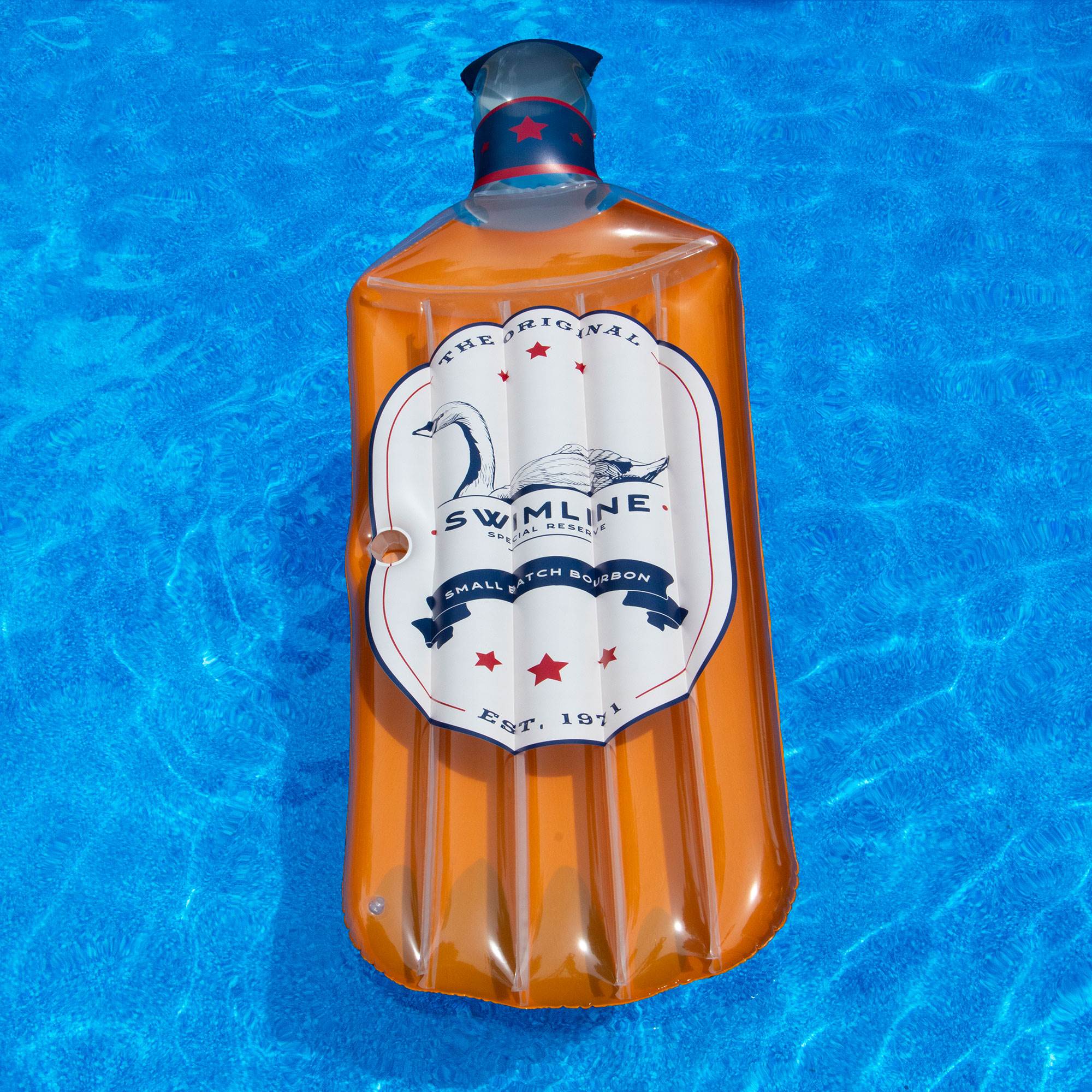 beer bottle pool float
