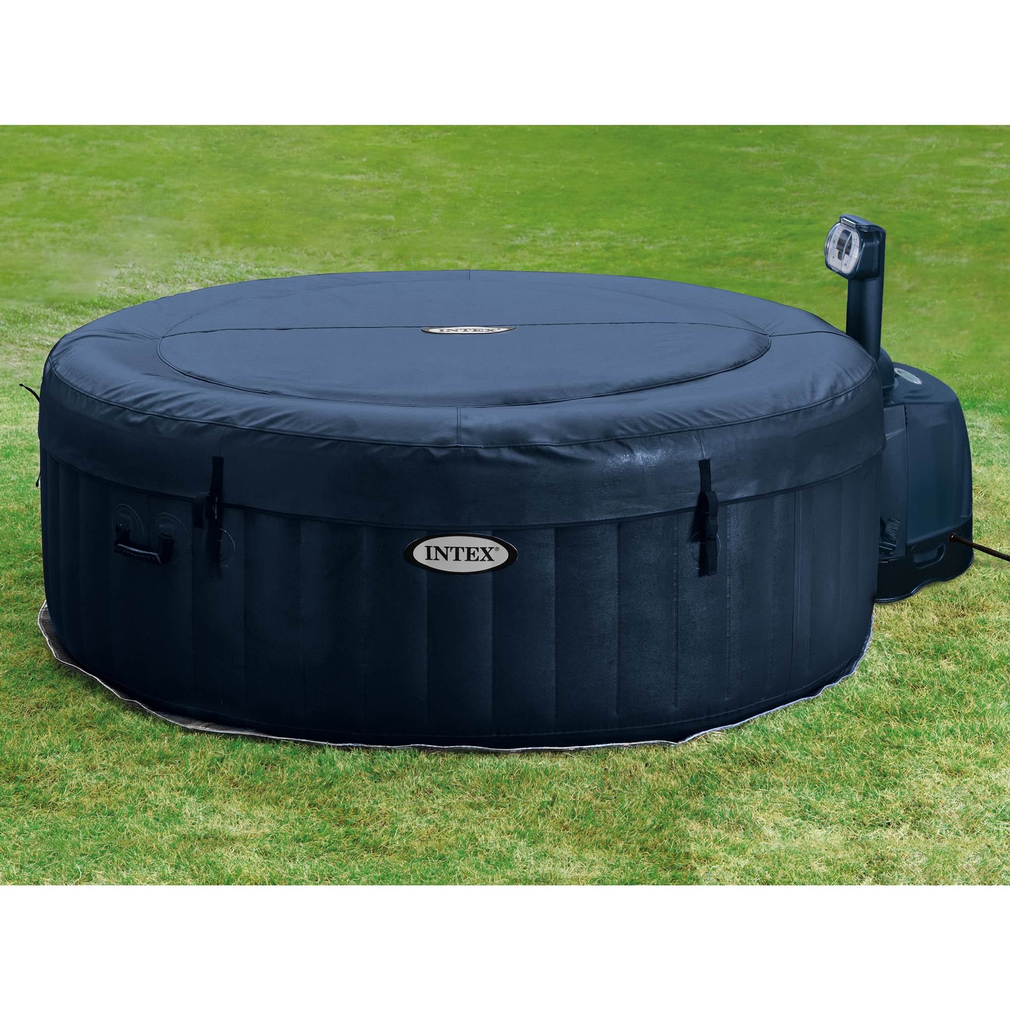 Intex 28405E Pure Spa 4Person Inflatable Heated Hot Tub With Soft Foam