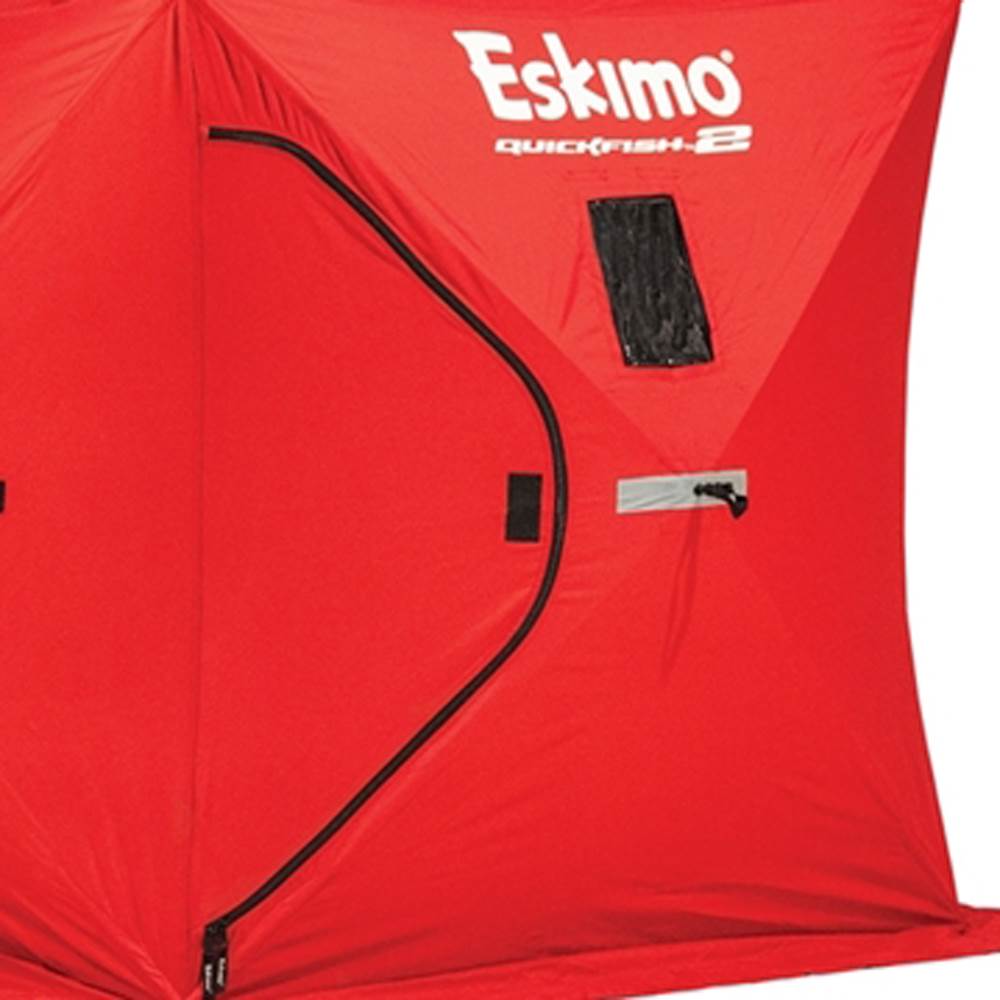 Eskimo Quickfish 2 Person Pop Up Ice Fishing Tent House Shack Shelter