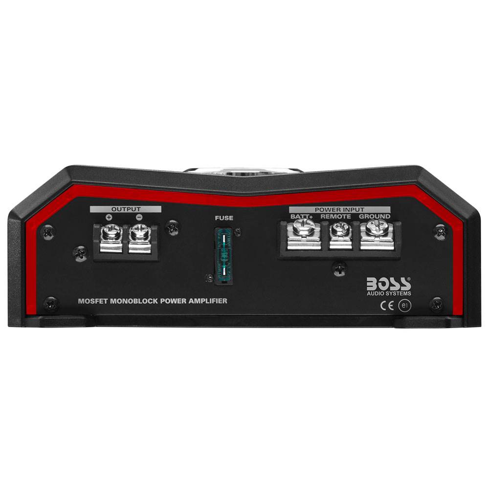Boss Audio Systems BE1500.1 Elite 1500 Watt Mosfet Monoblock Power