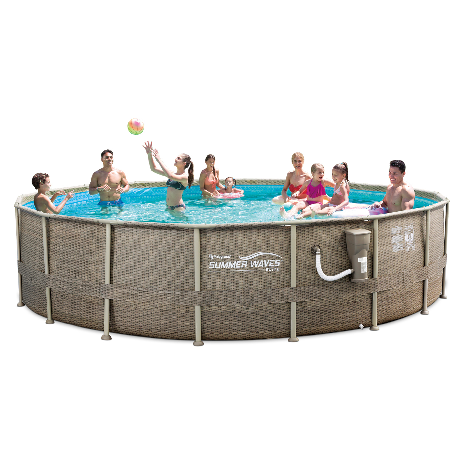 summer waves 18ft elite rectangular frame pool