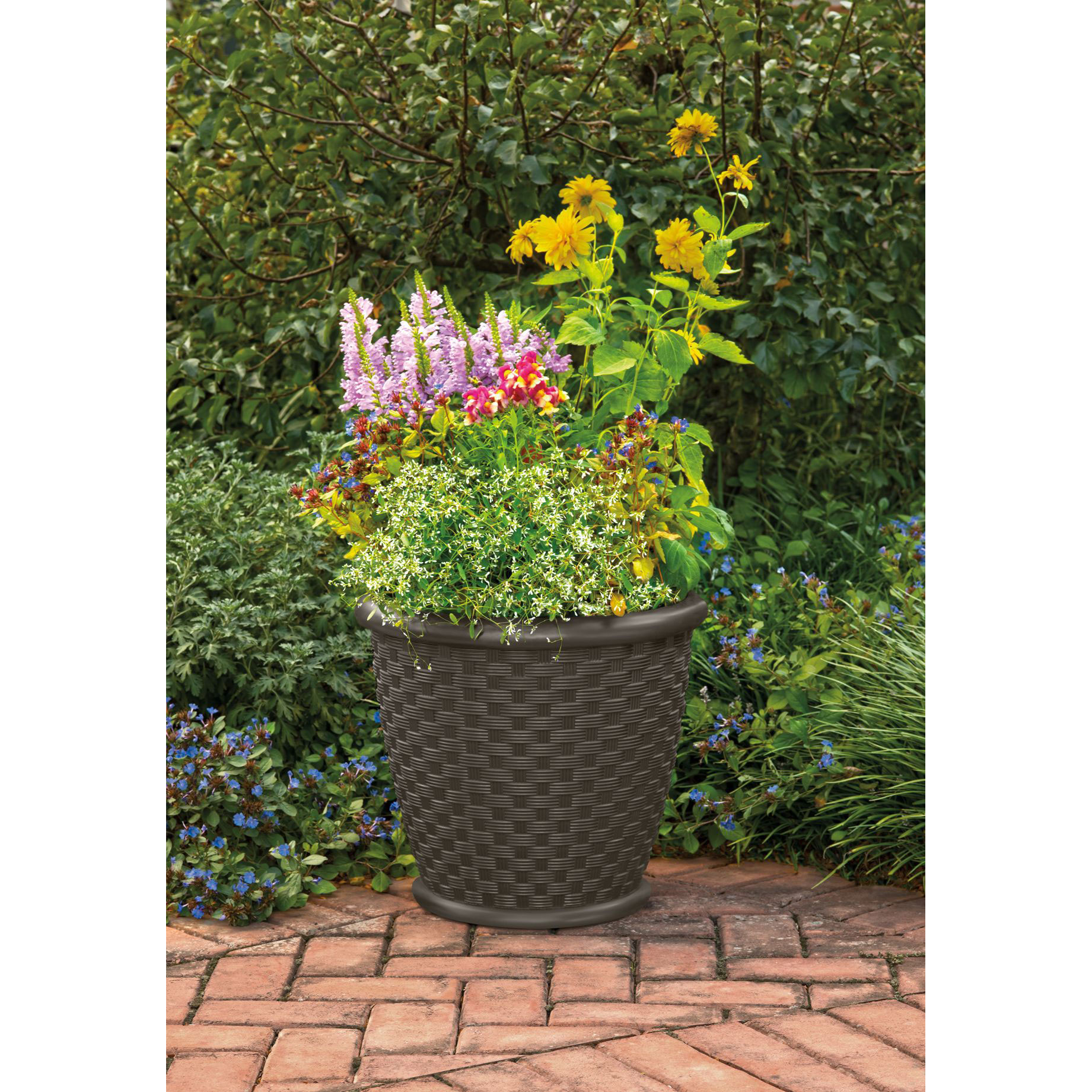 suncast willow planter