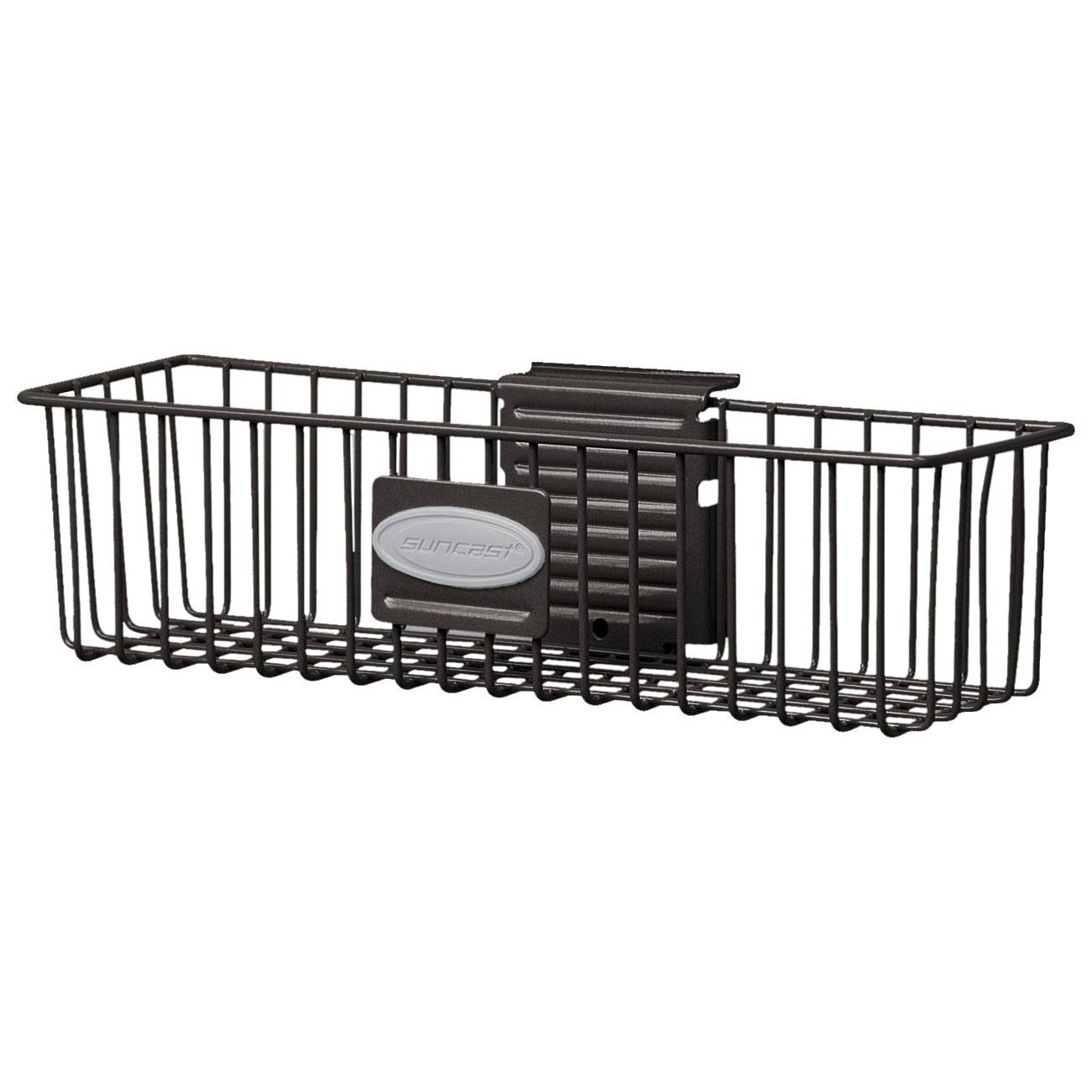 Suncast Storage Trends 3" x 12" Slatwall Mounted Metal Wire Shelf