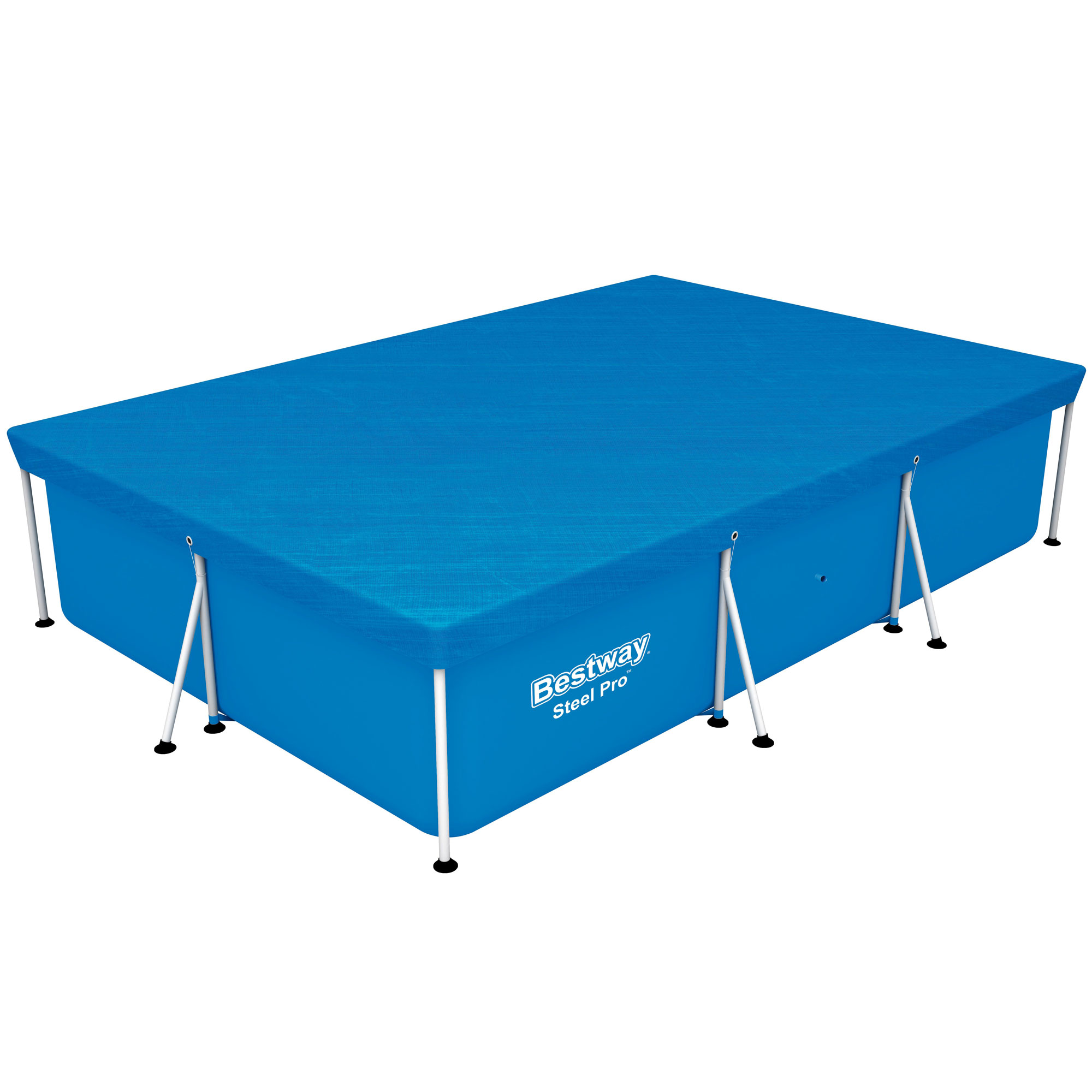 rectangle pool cover above ground