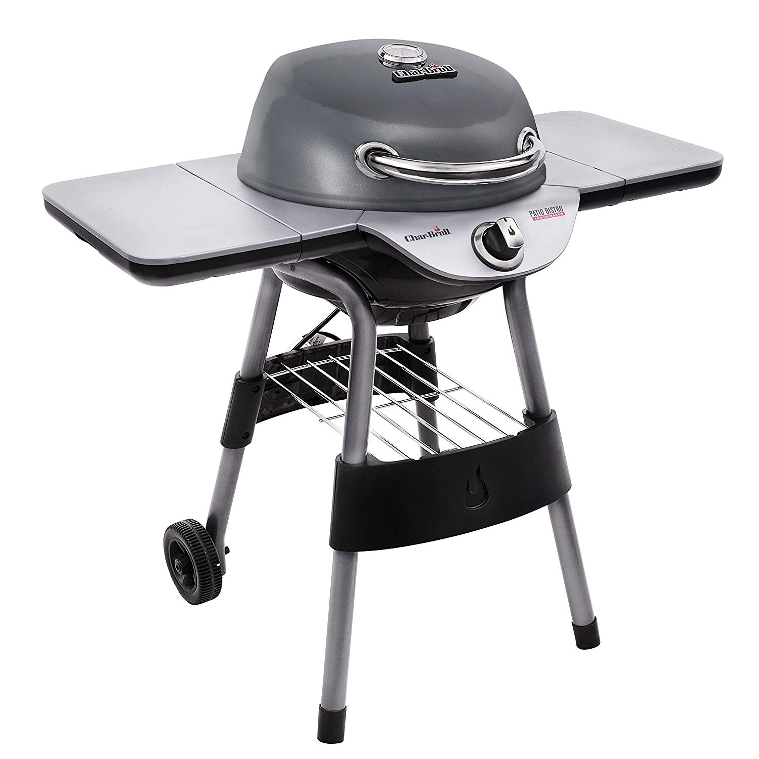 CharBroil TRU InfraRed Patio Bistro 1,750 Watt Electric Grill, Gray