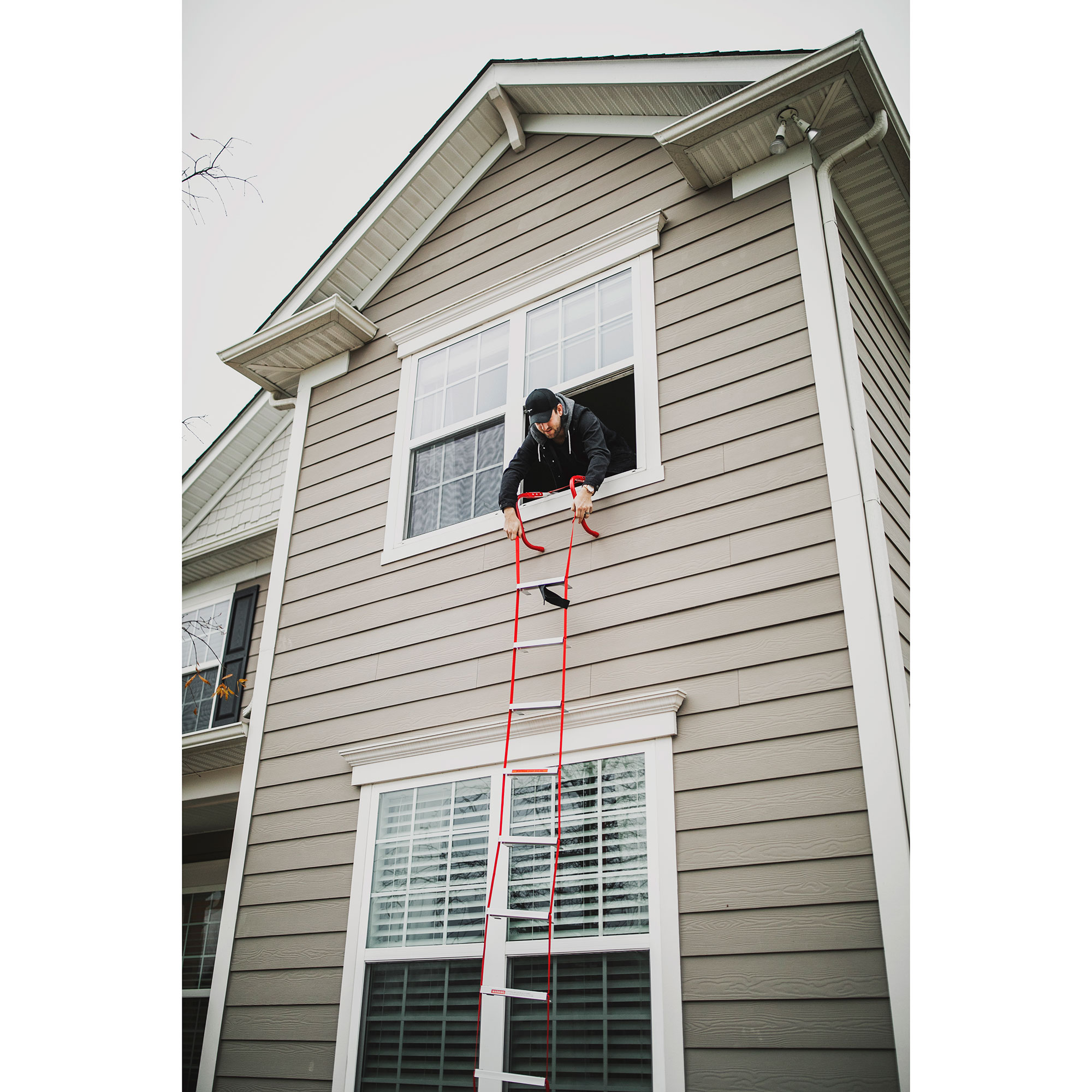 Original Rescue Ladder for Emergency Escape from Residential Building Windows eBay
