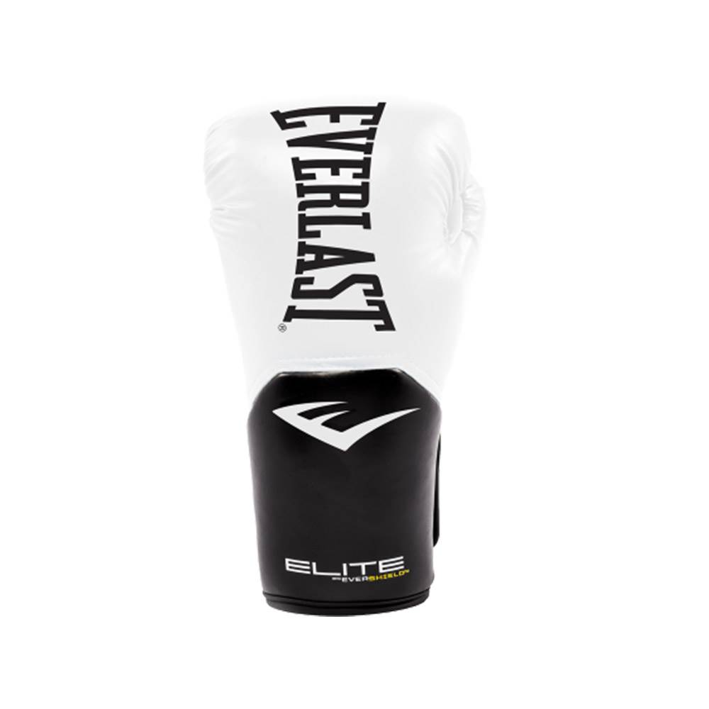 Download Everlast White Elite ProStyle Boxing Gloves 12 Oz & 120 ...