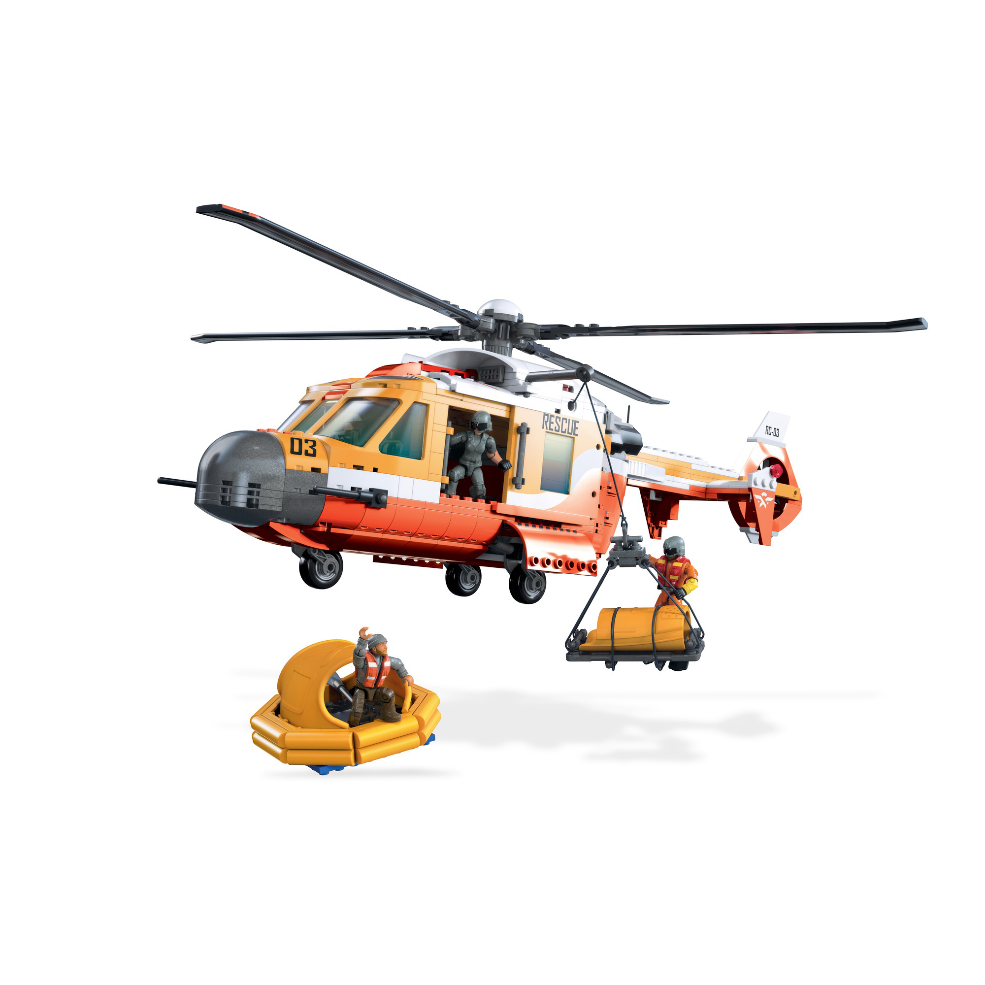 mega construx anti armor helicopter