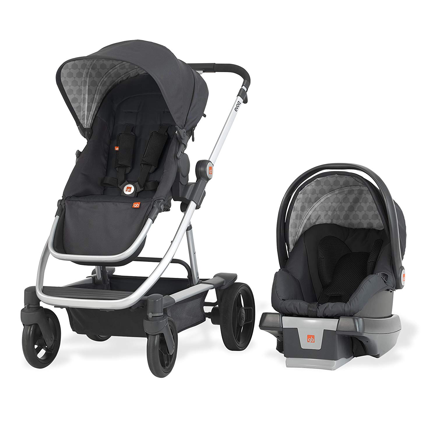 GB Evoq 4 in 1 Infant Safe Car Seat Stroller Compact
