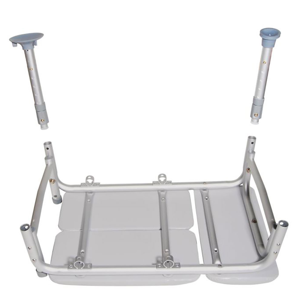 Bios Living LF740 Non Slip Adjustable Bath Transfer Bench with Back