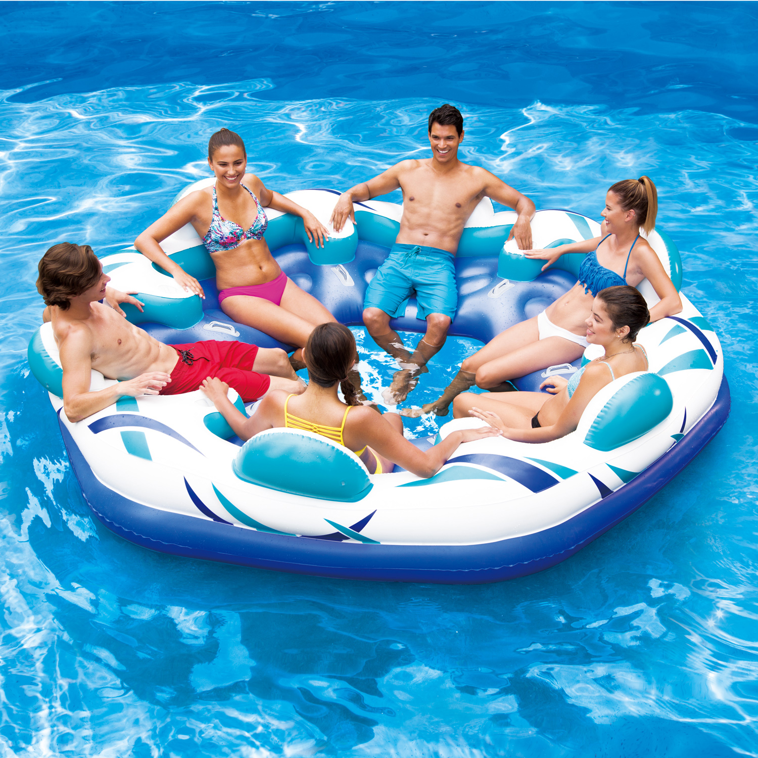 inflatable 6 person float