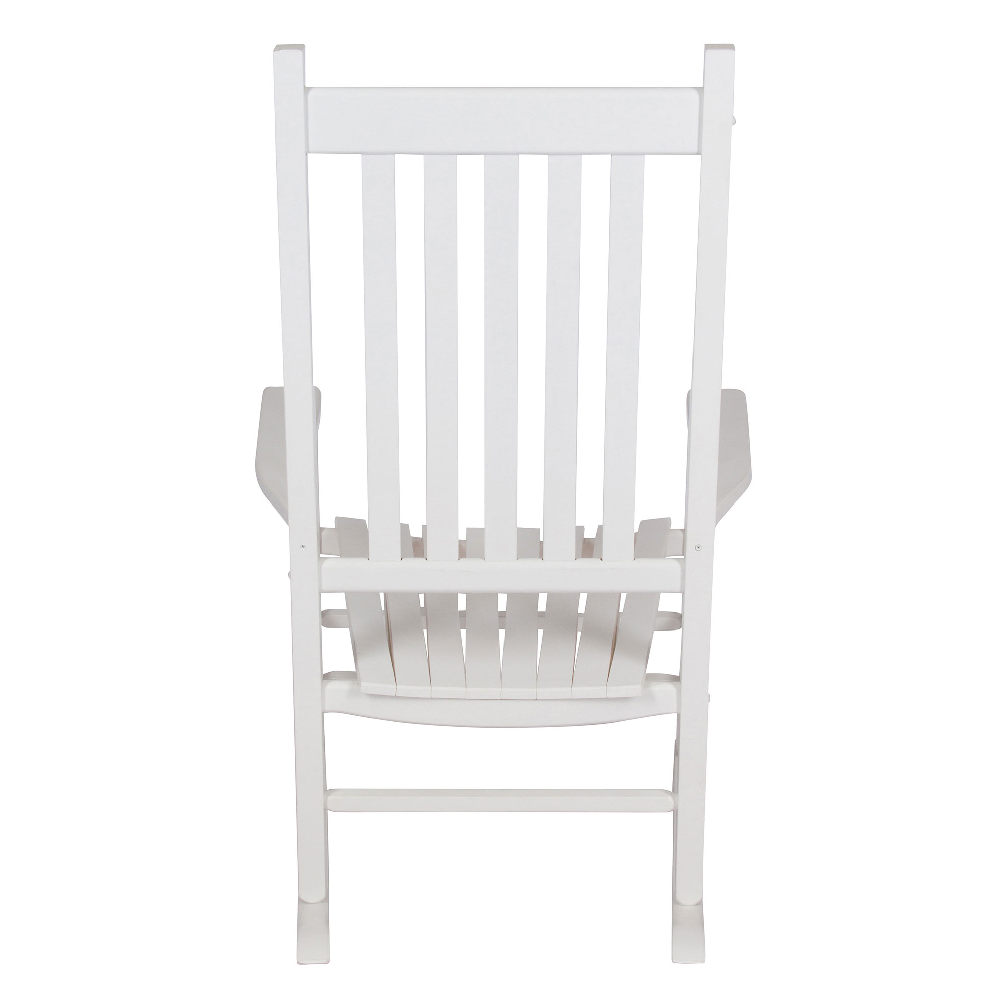 Shine Company Vermont Hardwood Porch Patio Furniture Rocker Chair, White (Used) | eBay