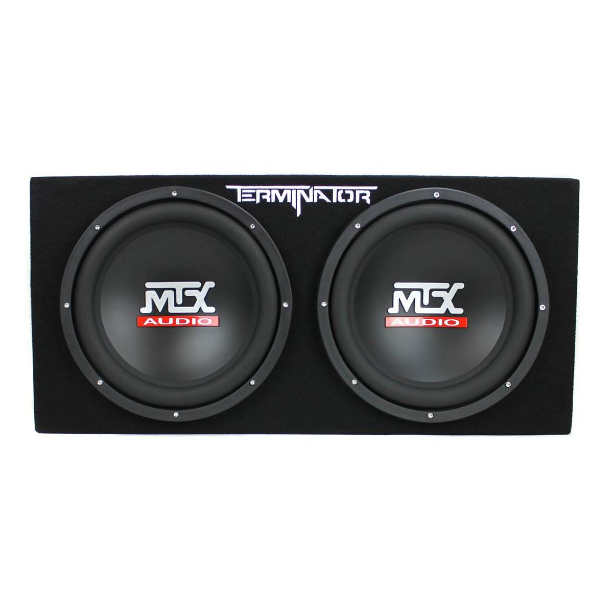 MTX 12Inch 1200Watt Car Audio Dual Loaded Subwoofer Box Enclosure