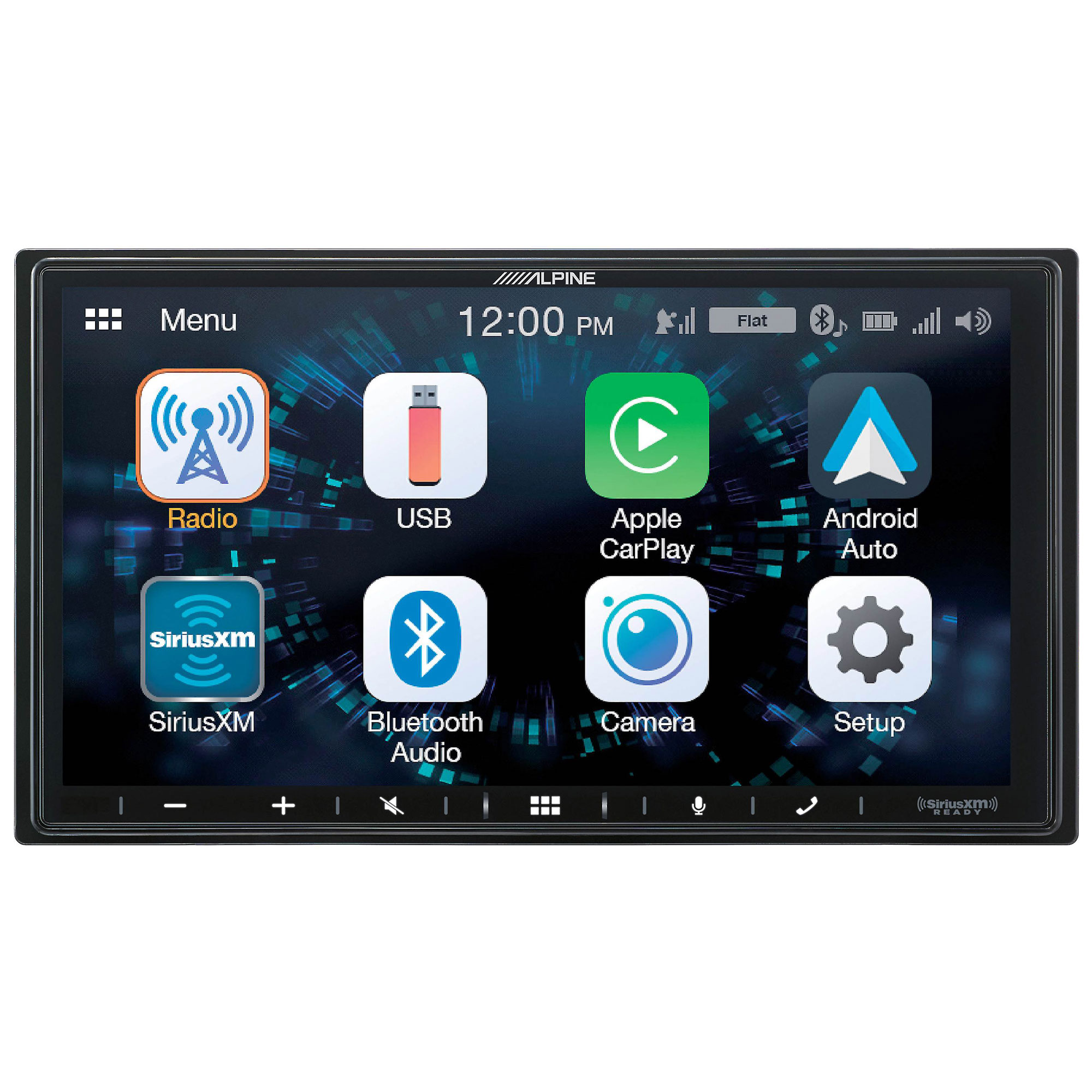 Alpine ILXW650 Digital Multimedia 7Inch Screen Mechless Bluetooth Car