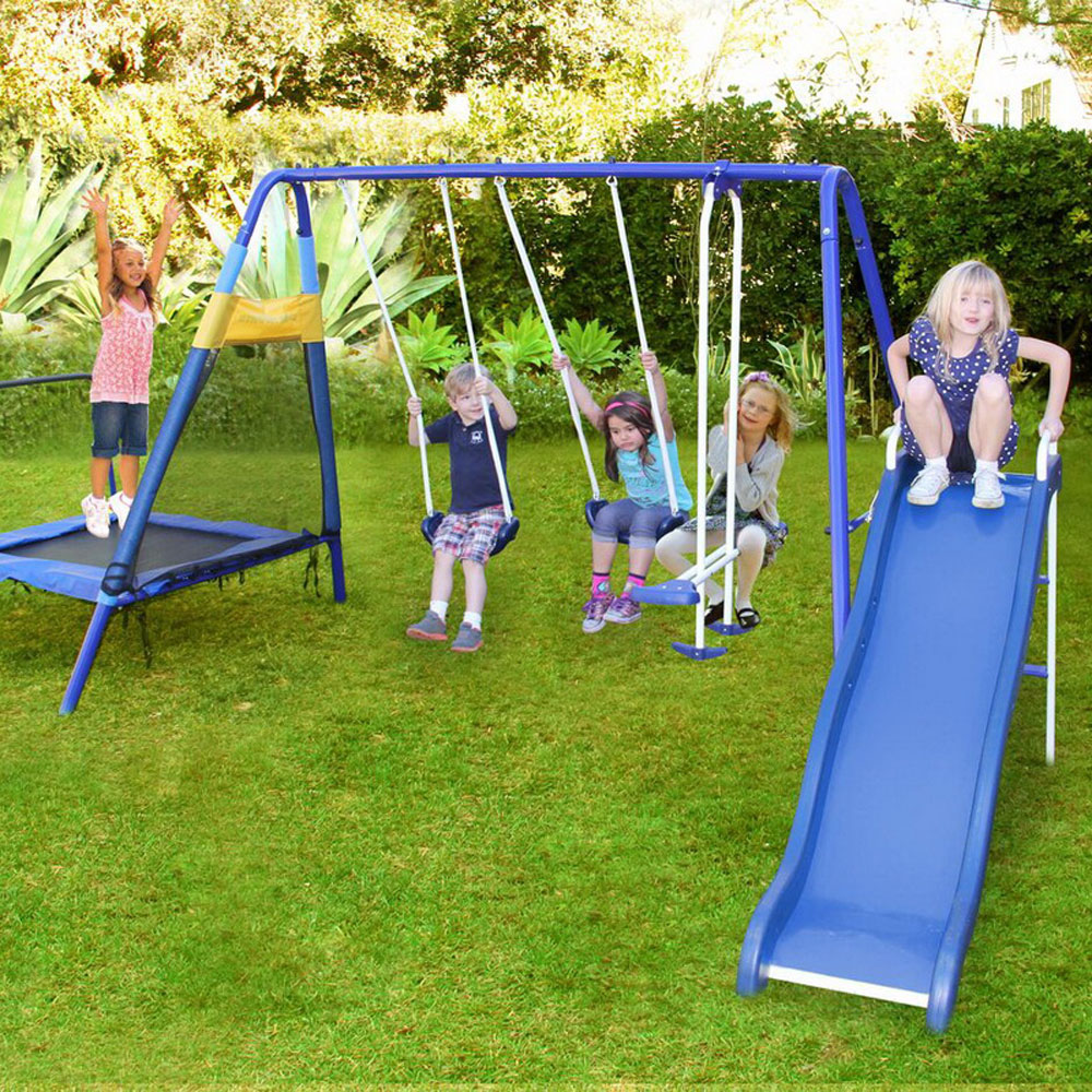 Sportspower Almansor MSC3242BM 6 Child Playground Swing Set w