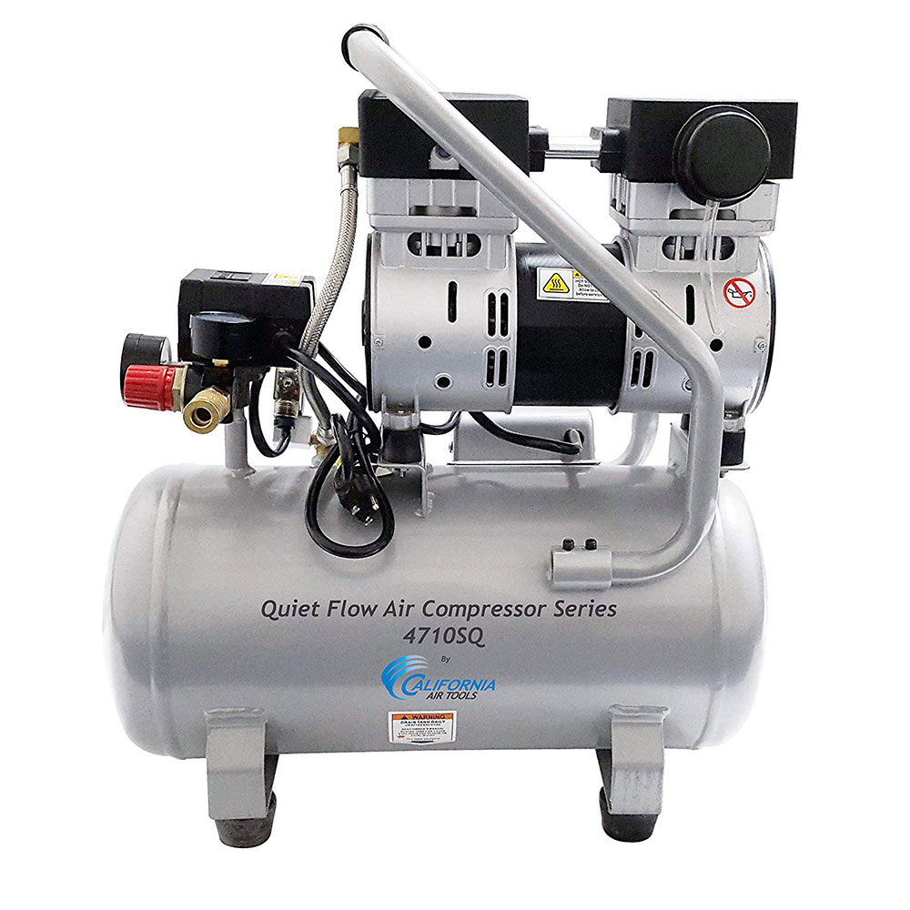 California Air Tools 4710SQ 1 HP Ultra Quiet Oil Free Air Compressor
