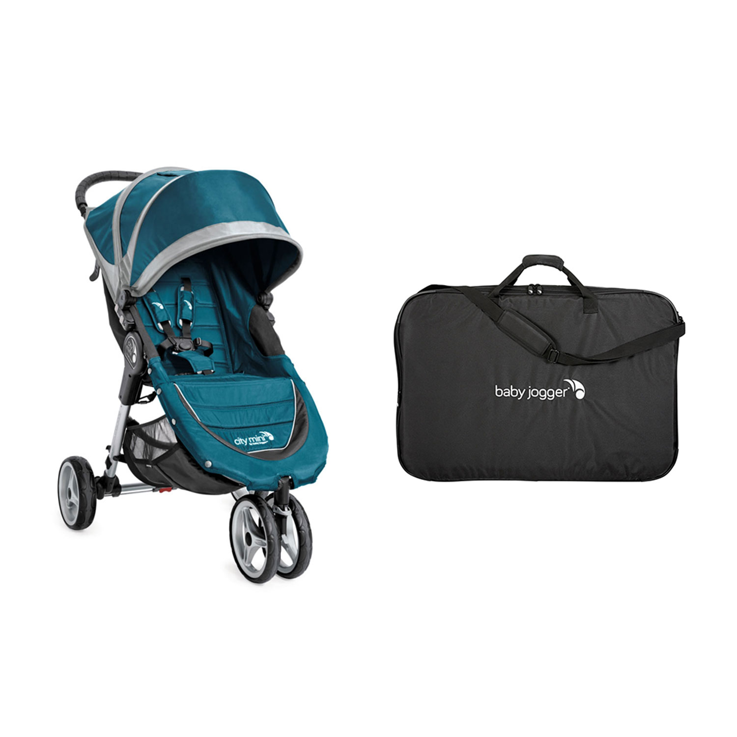 Baby Jogger City Mini Compact Baby Travel Stroller + Padded Travel Carry Bag eBay