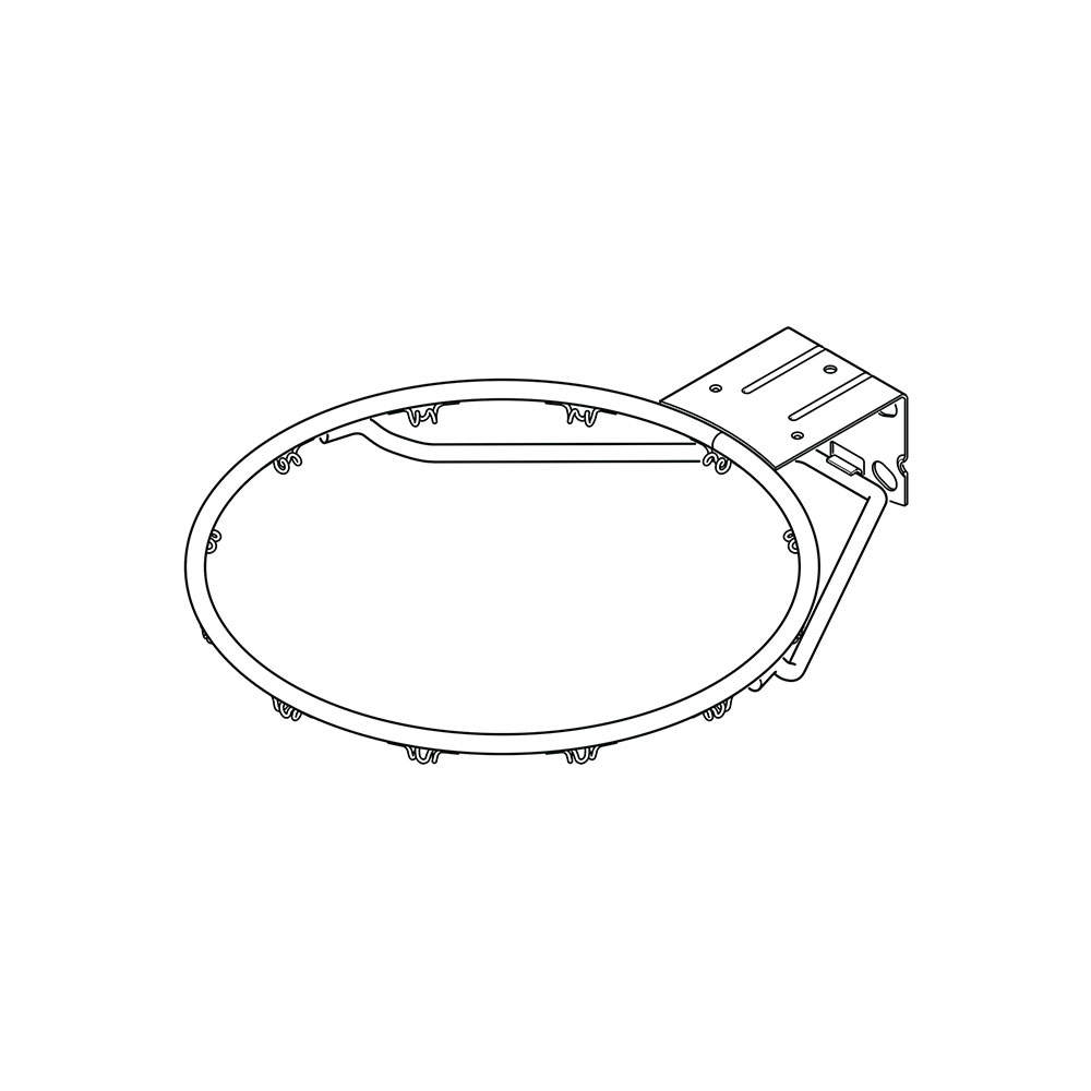 Spalding 7888S Pro Slam Breakaway Basketball Rim with Mounting Hardware