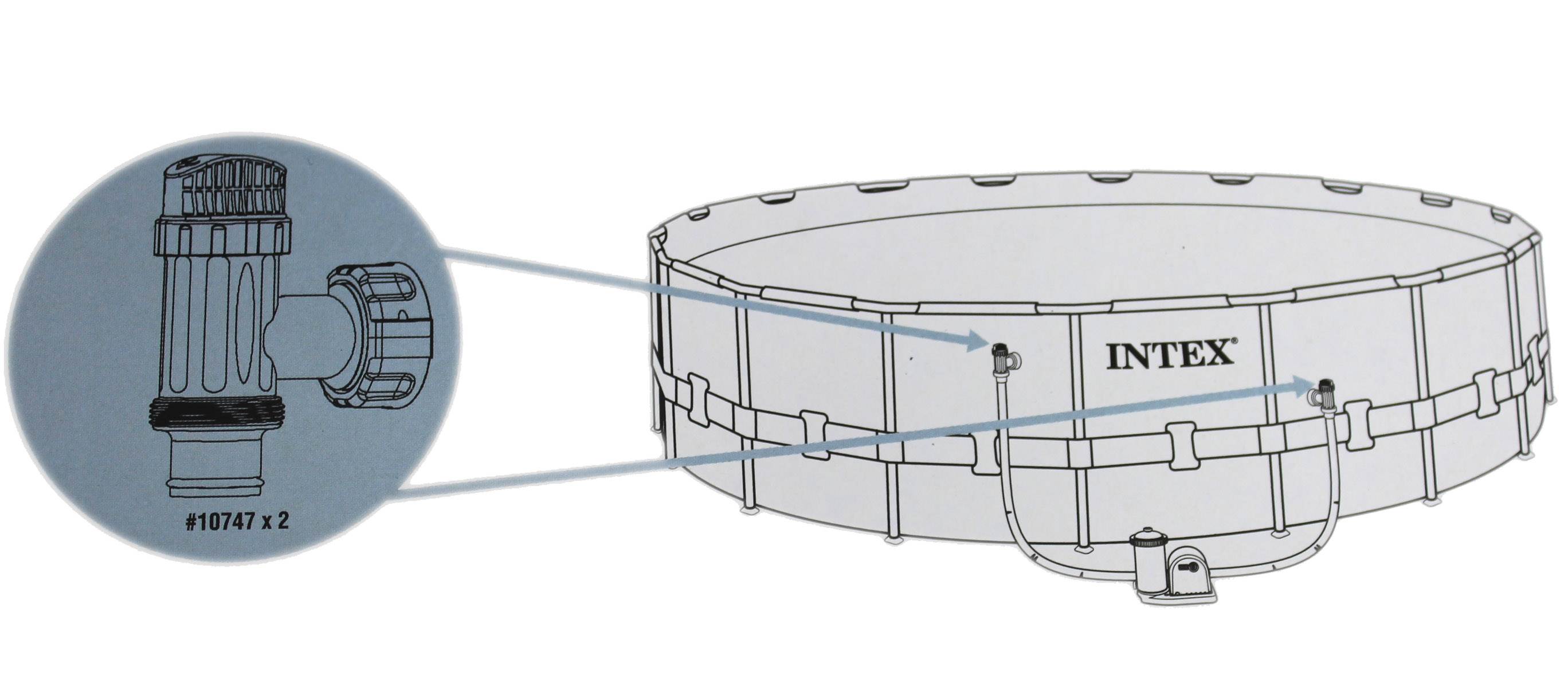 above ground pool filter valve