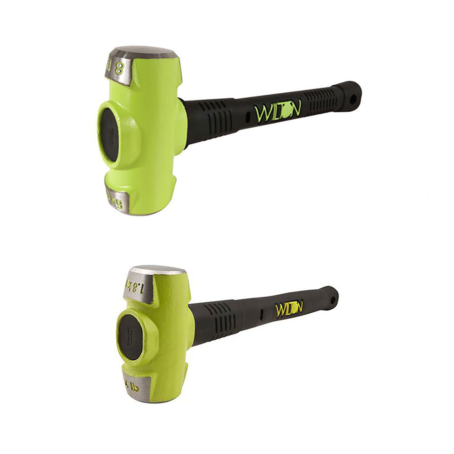 Wilton BASH 8Pound and 4Pound 46 HRC Steel 16Inch Sledge Hammers