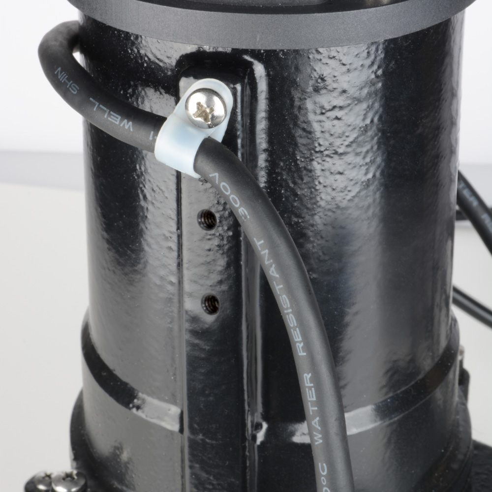 Eco-Flo RSE50W 1/2 HP 5700 GPH Cast Iron Sewage Pump w/ Angle Switch