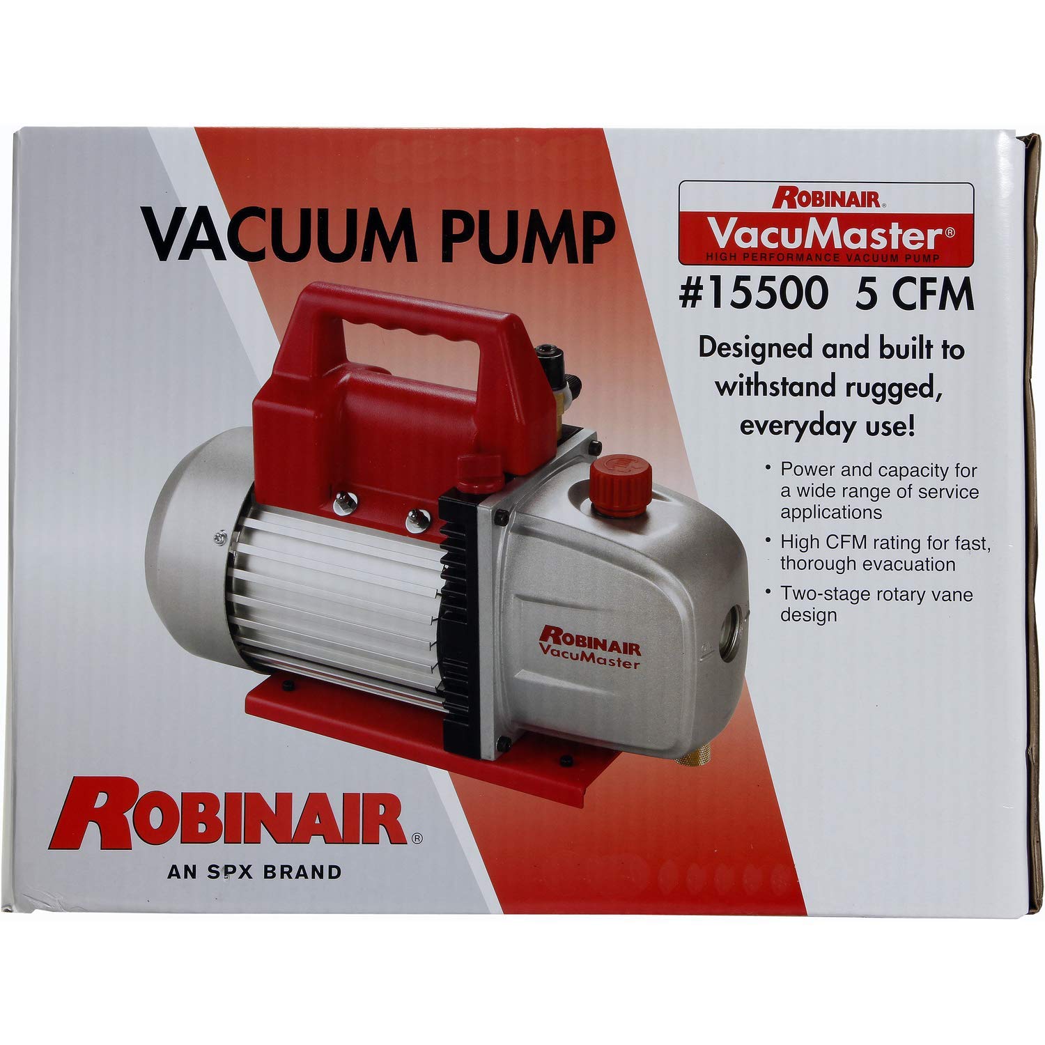 Robinair Heavy Duty 1/3 Horsepower 2 Stage Vacuum Pump ...