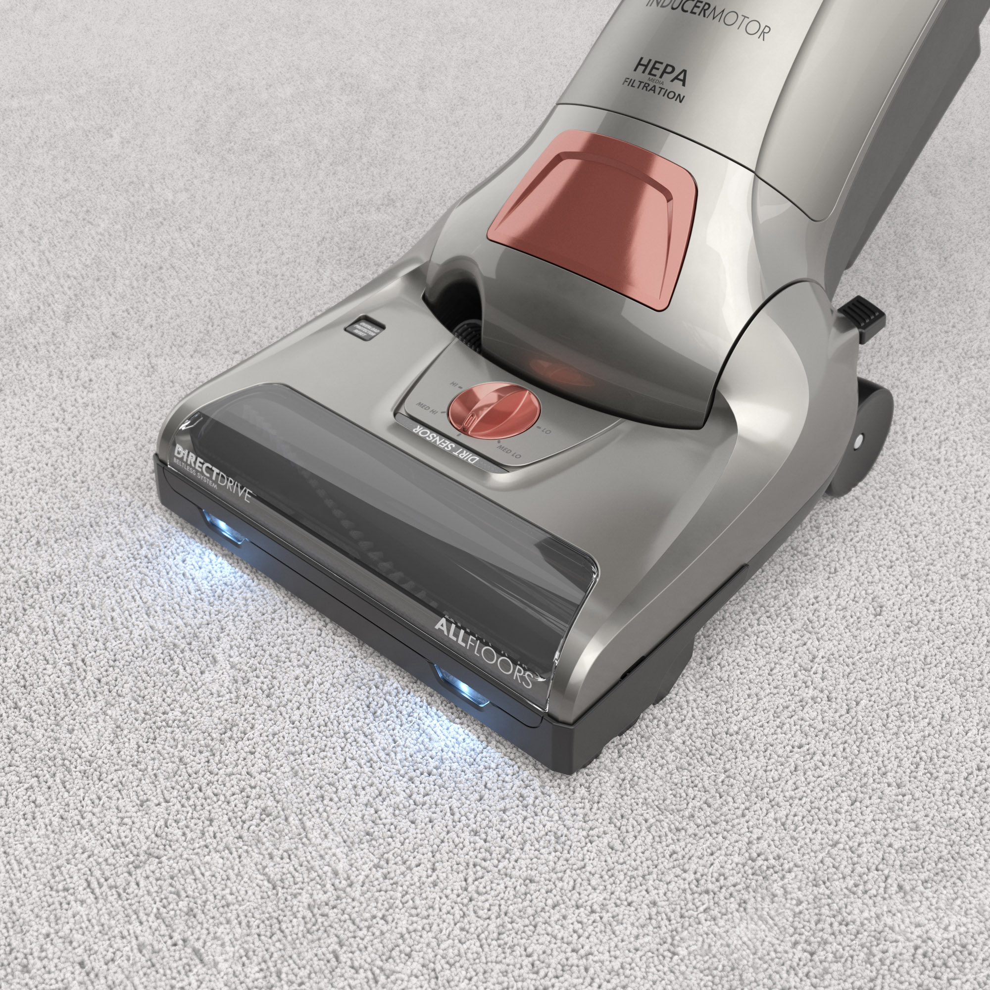 Kenmore Elite 14 Inch Pet Friendly Bagged Upright Vacuum Cleaner, Gray
