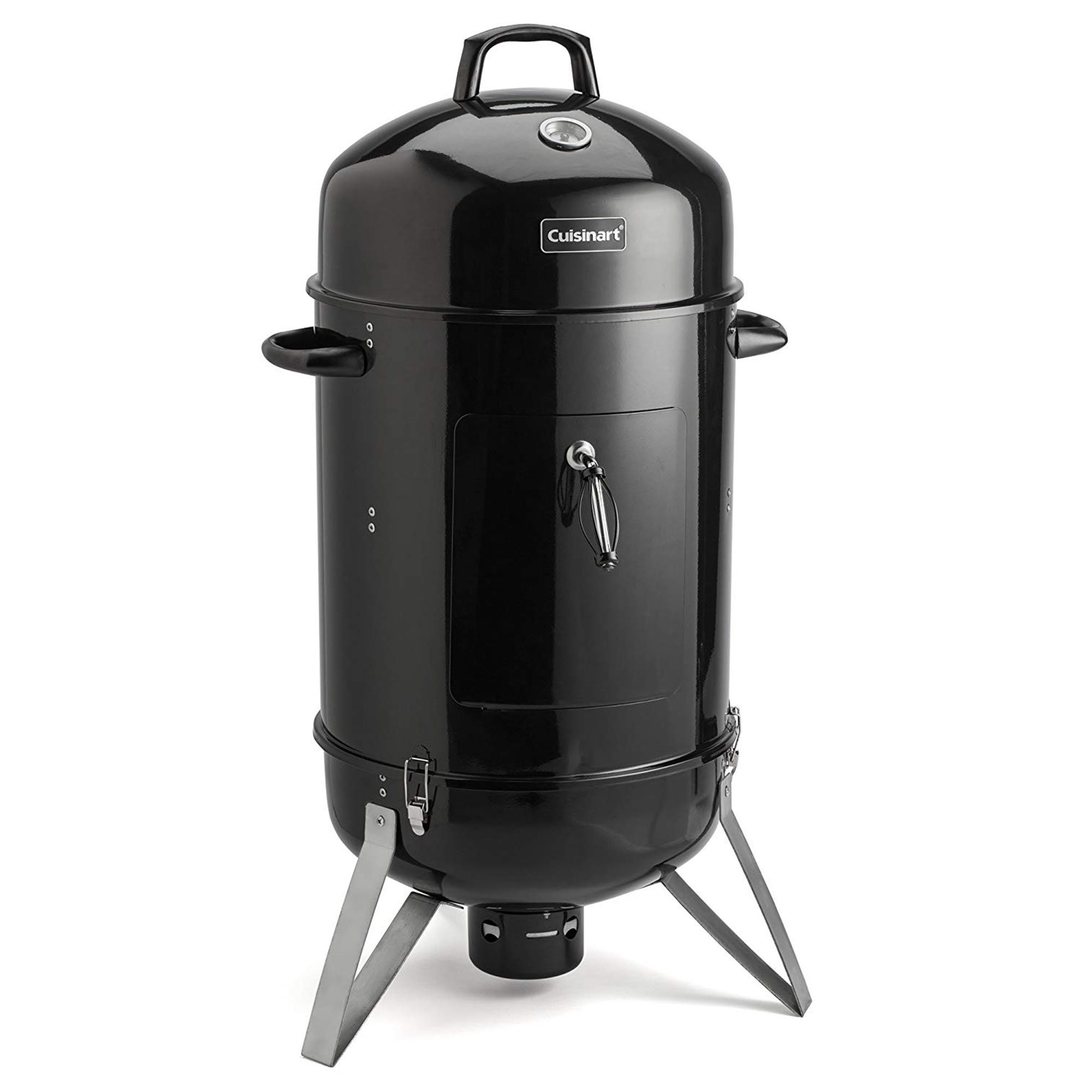 Cuisinart COS-118 Vertical 16 Inch Charcoal Smoker Grill with Dual ...