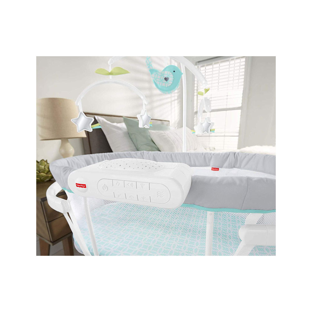 Fisher Price DPV71 Soothing Motions Swaying Baby with Lights