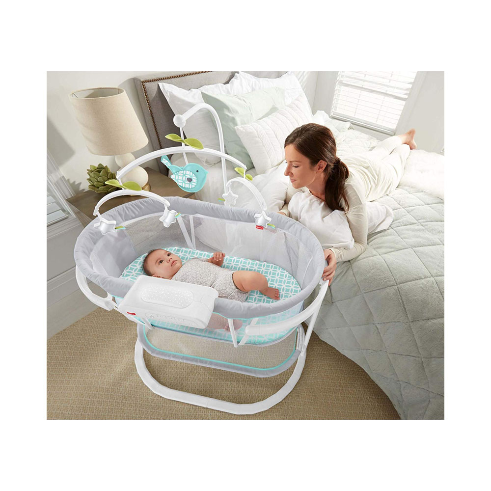 Fisher Price DPV71 Soothing Motions Swaying Baby with Lights
