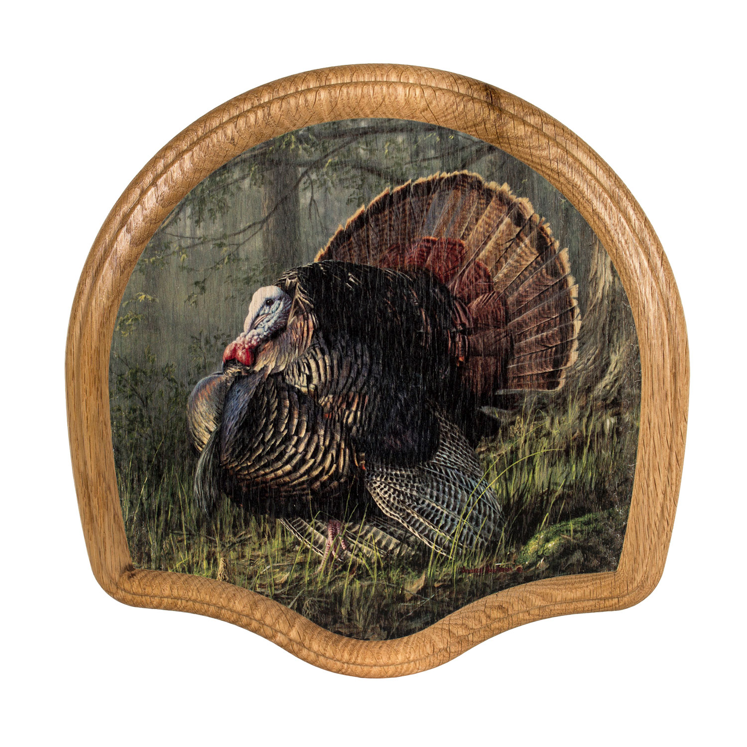 Walnut Hollow Country King of Spring Solid Oak Turkey Fan Mounting Kit