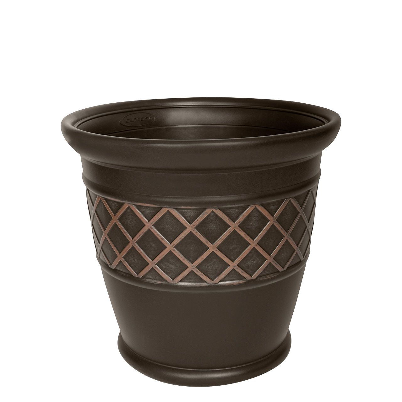 decorative resin flower pots