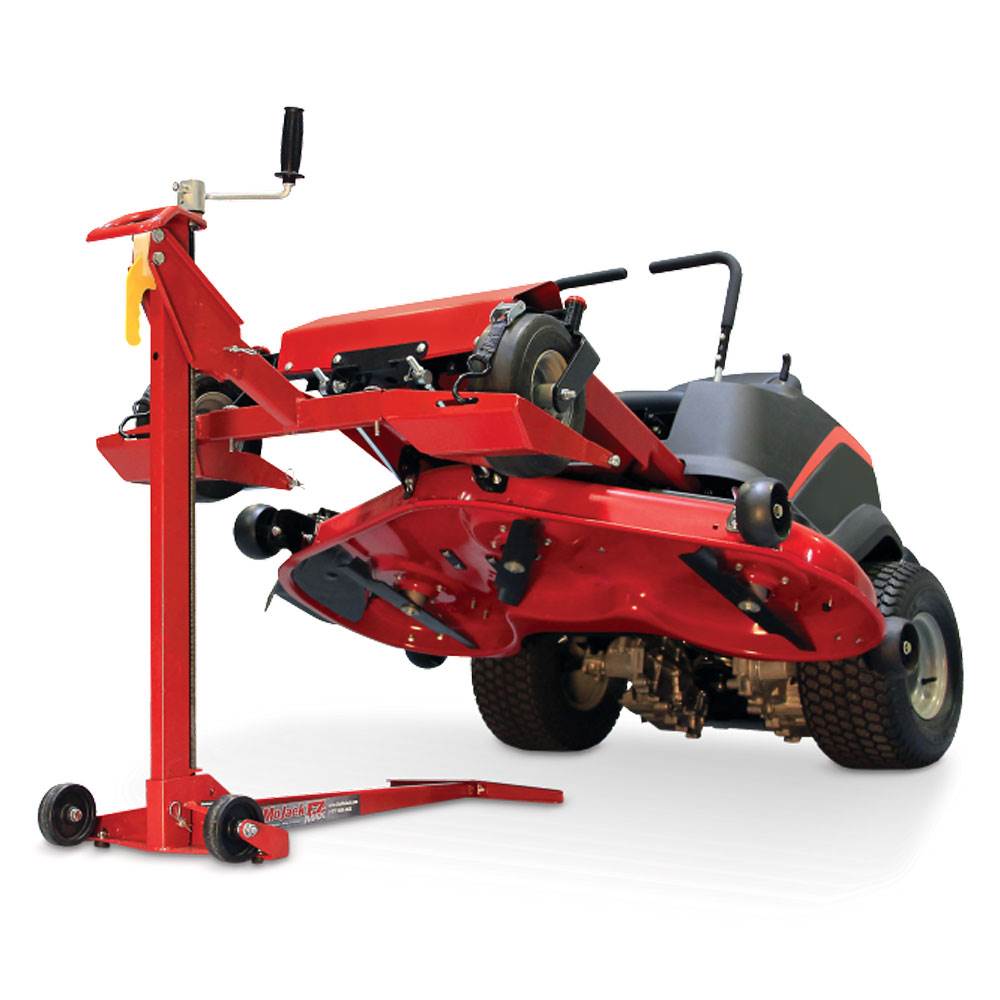 MoJack EZ MAX Folding 450 lb. Riding Lawn Tractor Mower Lift Jack (Open