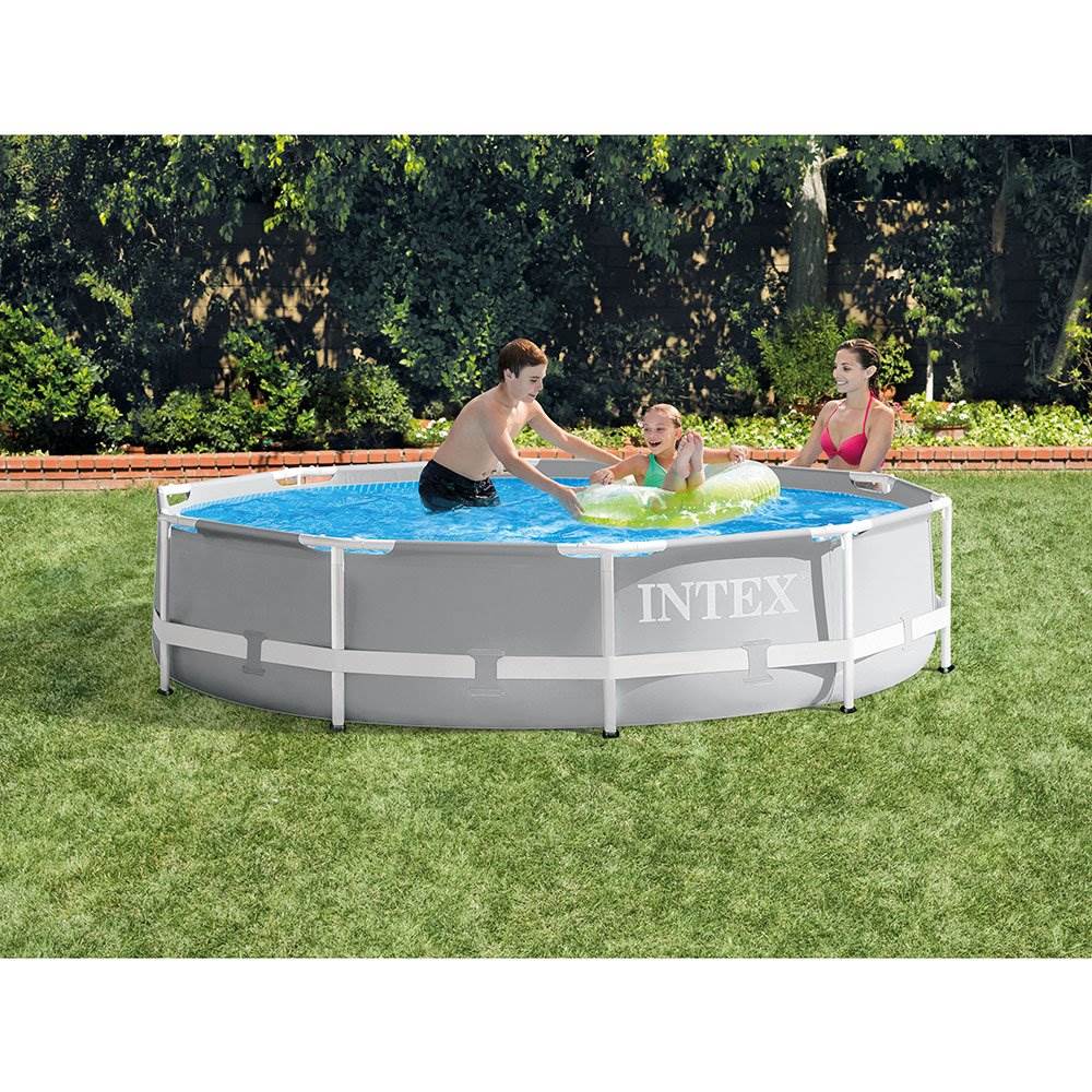 intex pool underground