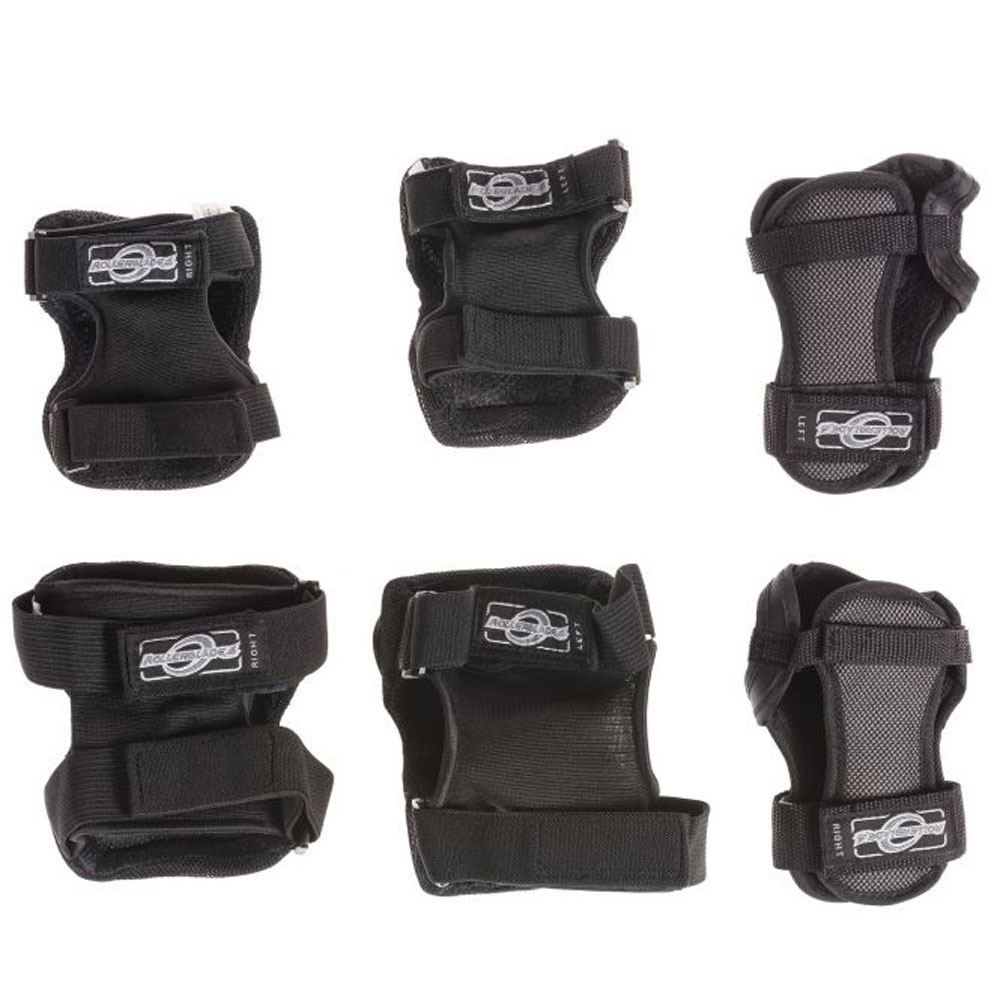 Rollerblade USA Bladegear XT Adult Inline Protective Skate Gear 3 Pack