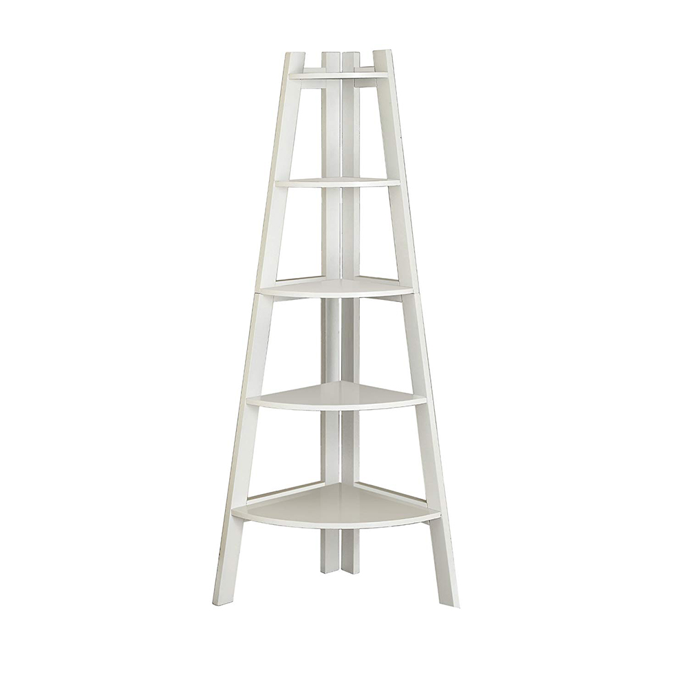 corner ladder shelf plans