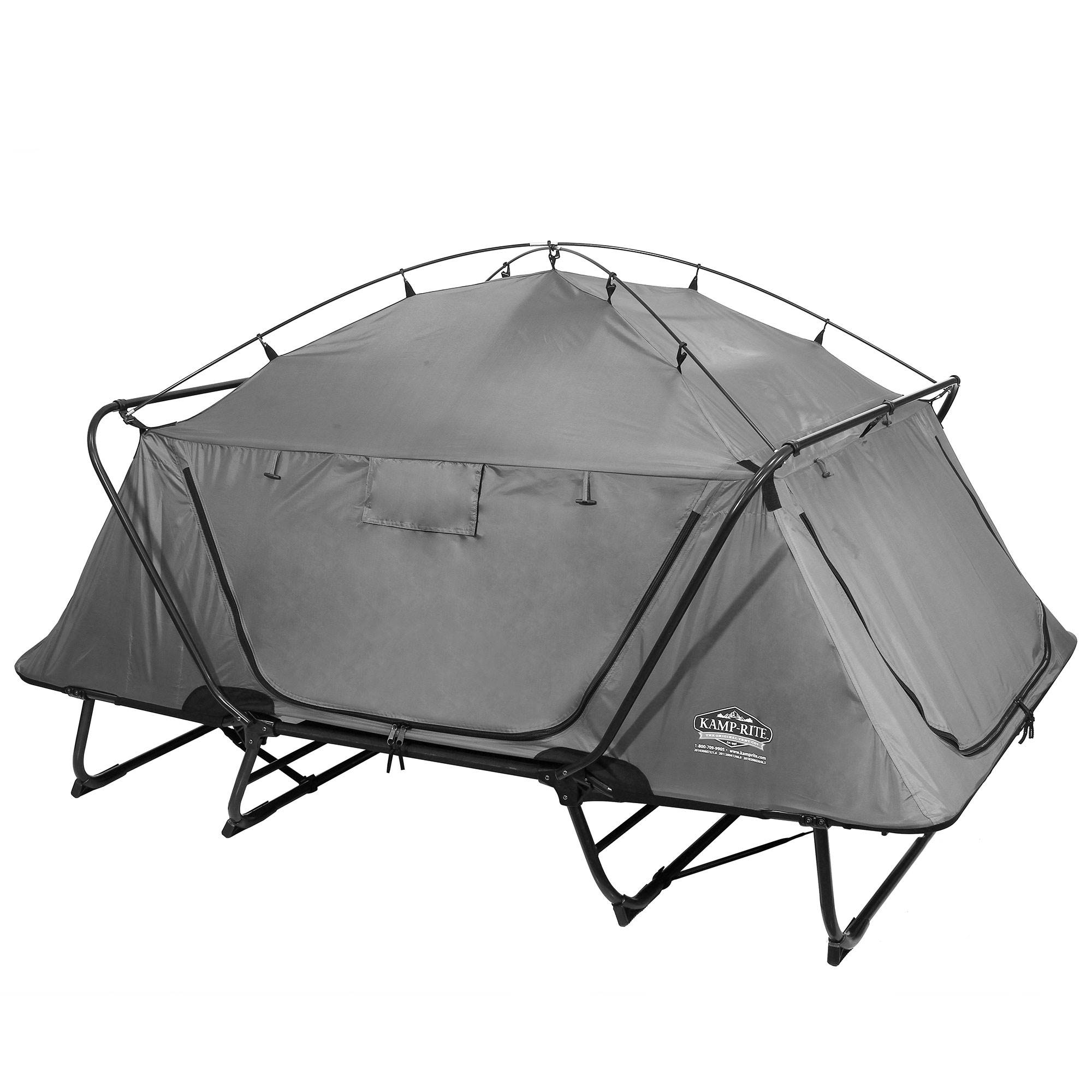 Kamp-Rite 2 Person Folding Off The Ground Camping Bed Double Tent Cot ...