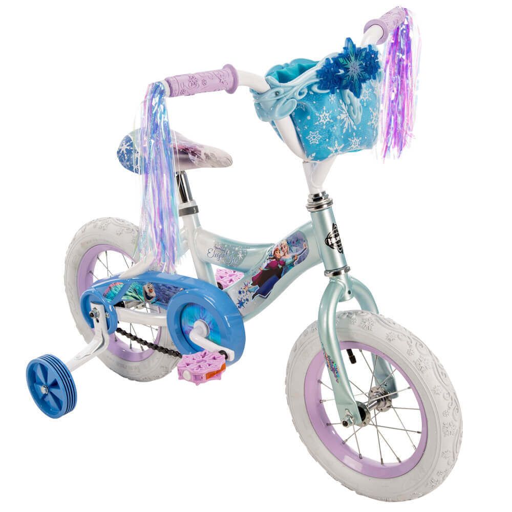 Huffy Disney Frozen 12 Inch Girls' Bike with Training Wheels Ages 3 to