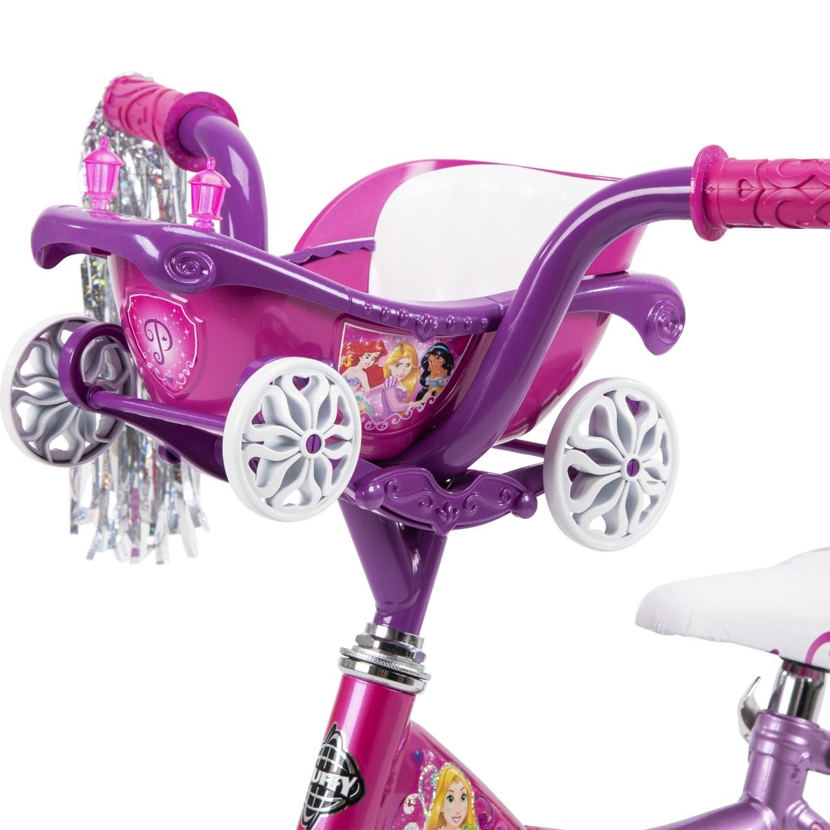 huffy frozen bike with training wheels