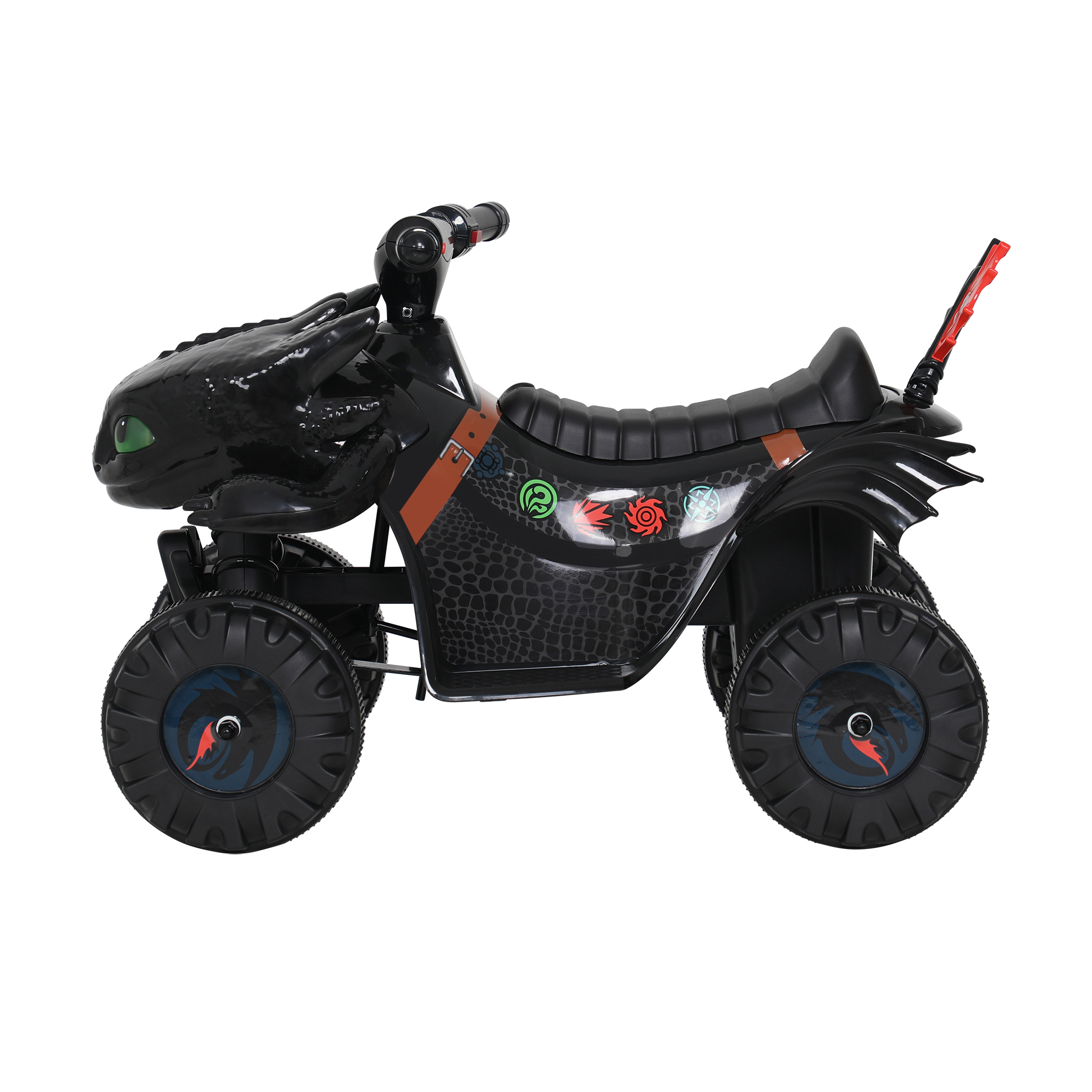 Rollplay How to Train Your Dragon Battery Kid's Mini Quad 4 Wheeler RideOn Toy eBay