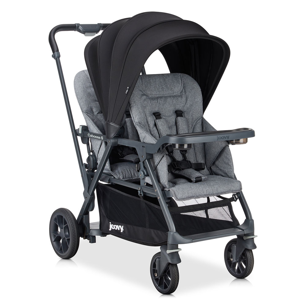 Joovy Caboose S Too Sit and Stand Double Stroller for 3 Months and Up