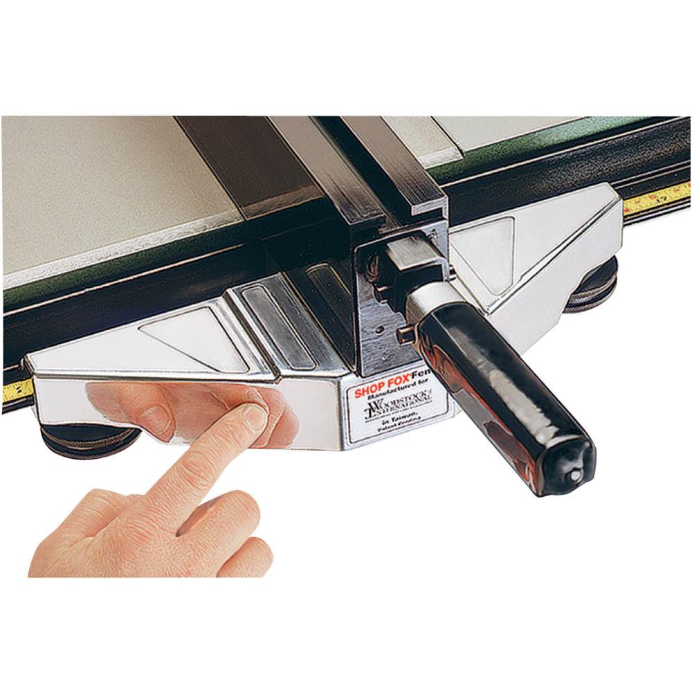 Shop Fox W1410 Fence Guide System with Standard Rails for 27 Inch Table