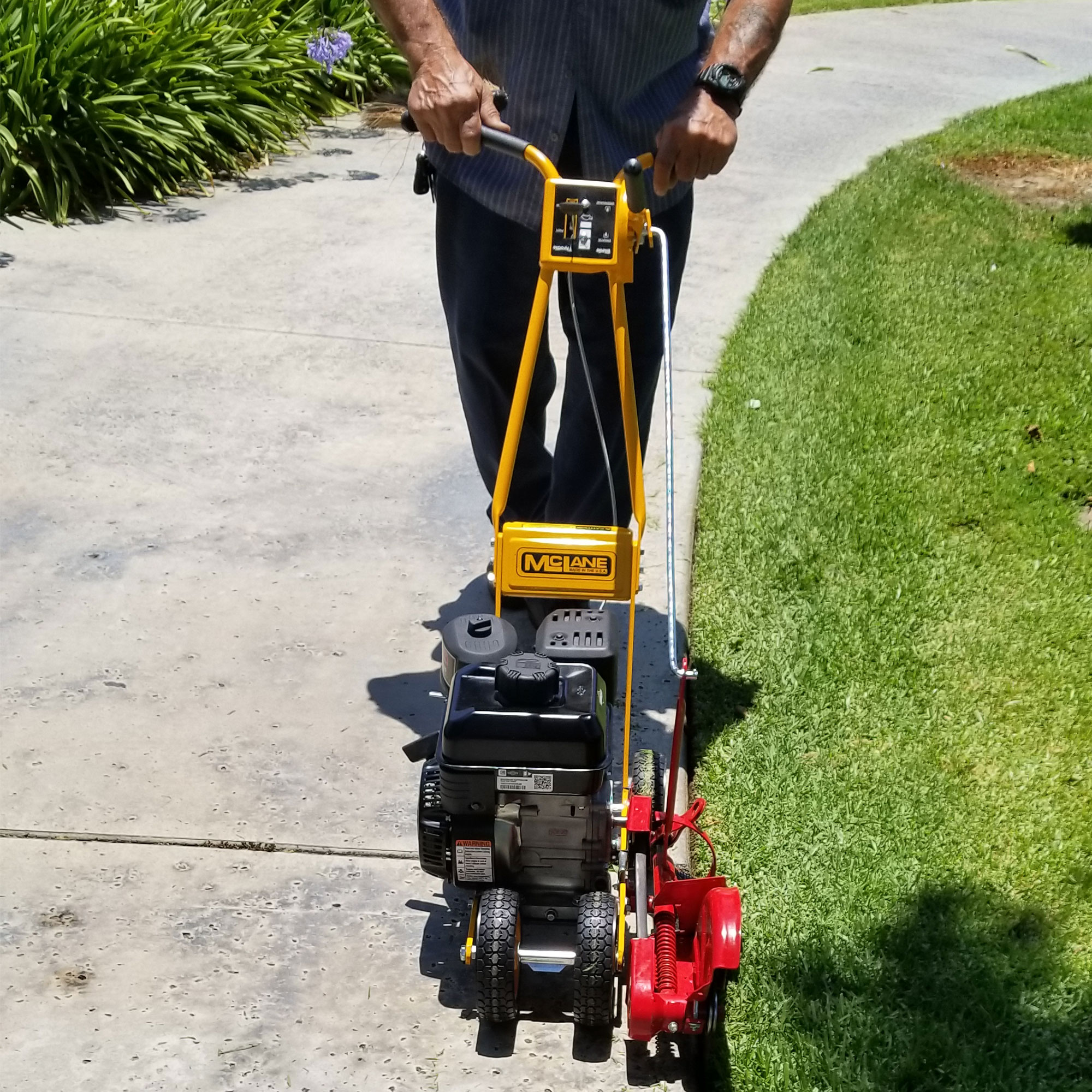 McLane 101-4.75GT-7 9 Inch Gas Walk Behind Lawn Edger, 5.50 Gross ...