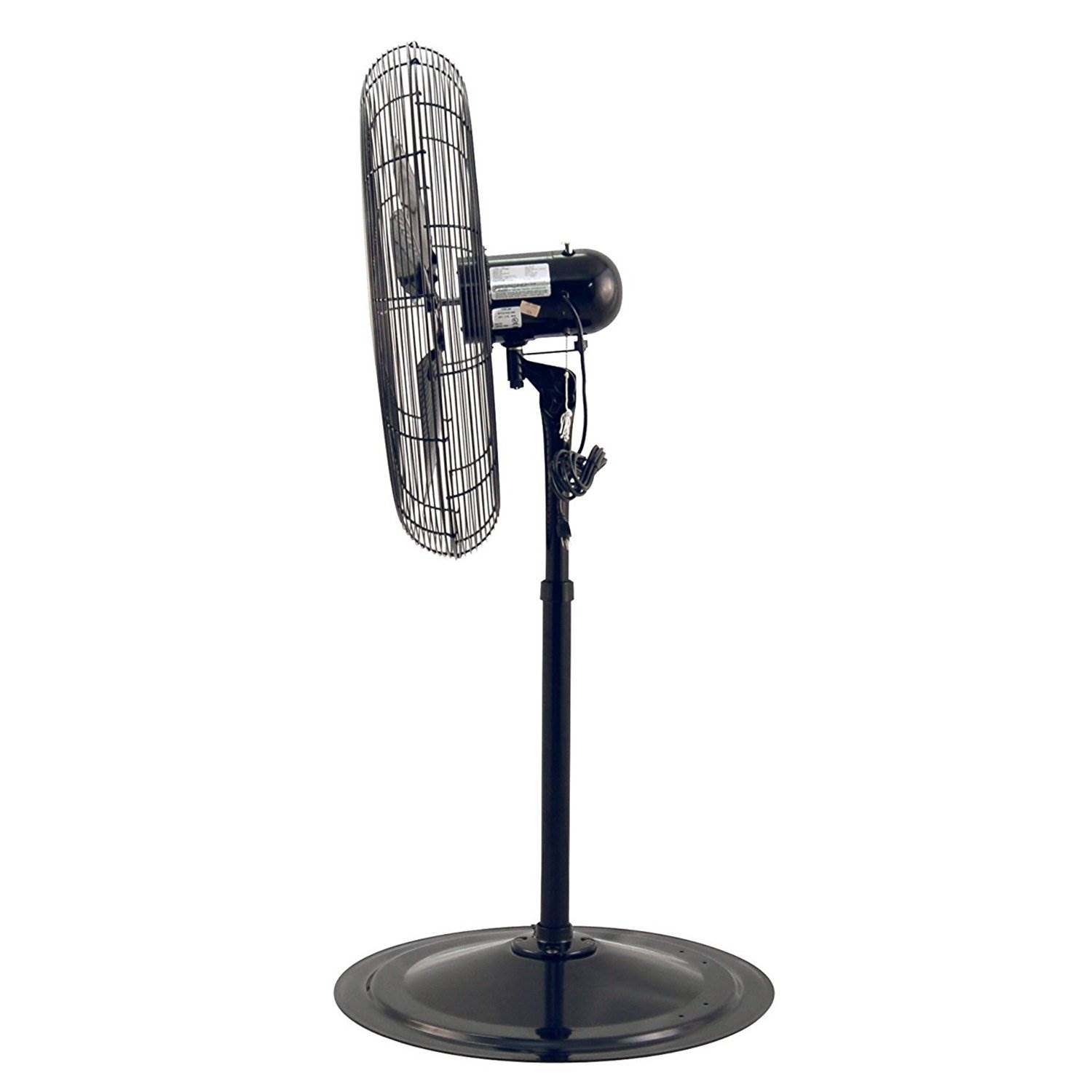 Air King 30 Inch Indoor Industrial Adjust Oscillating Pedestal Fan (For